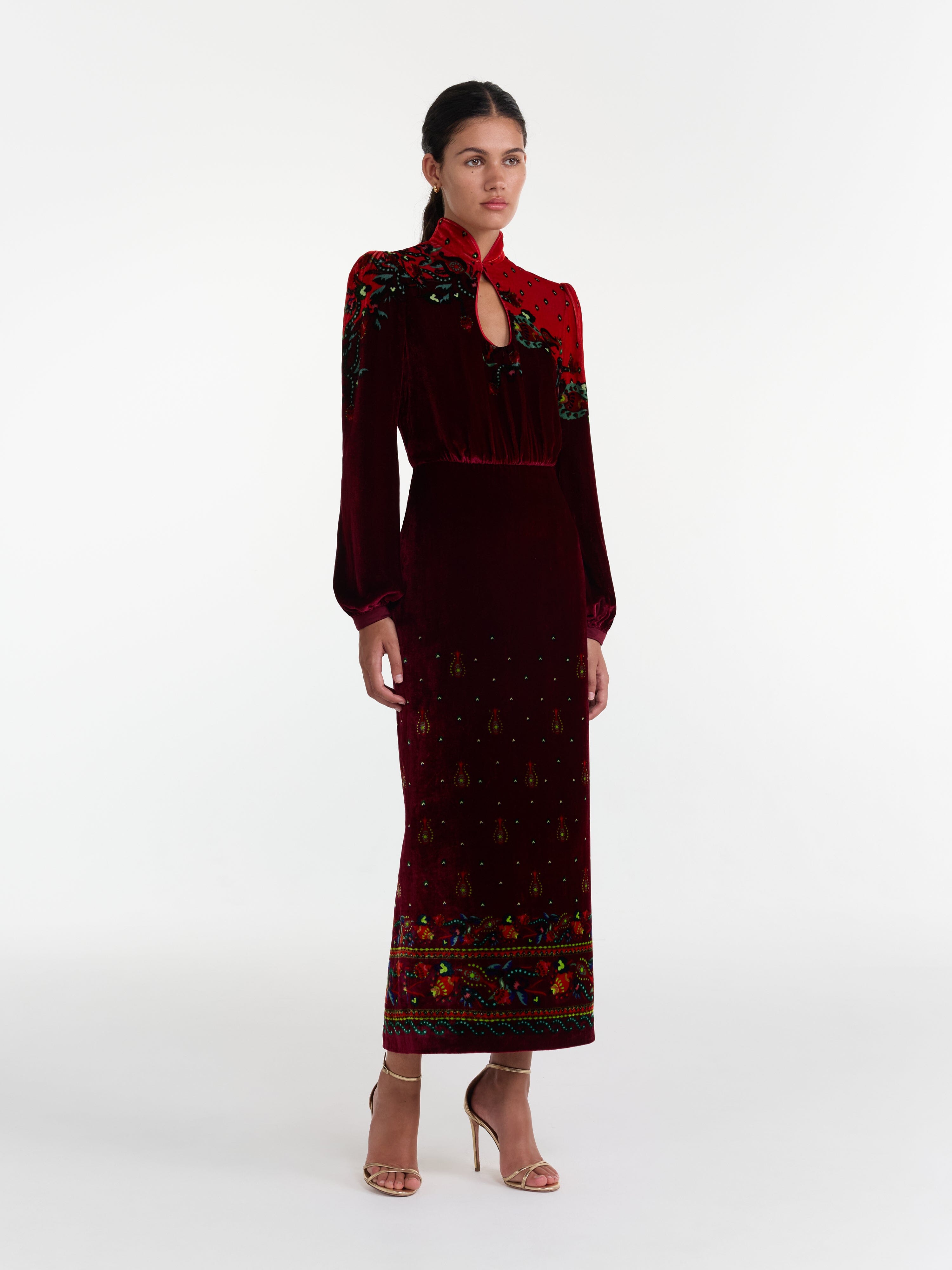 Domino Dress in Budapest Trail