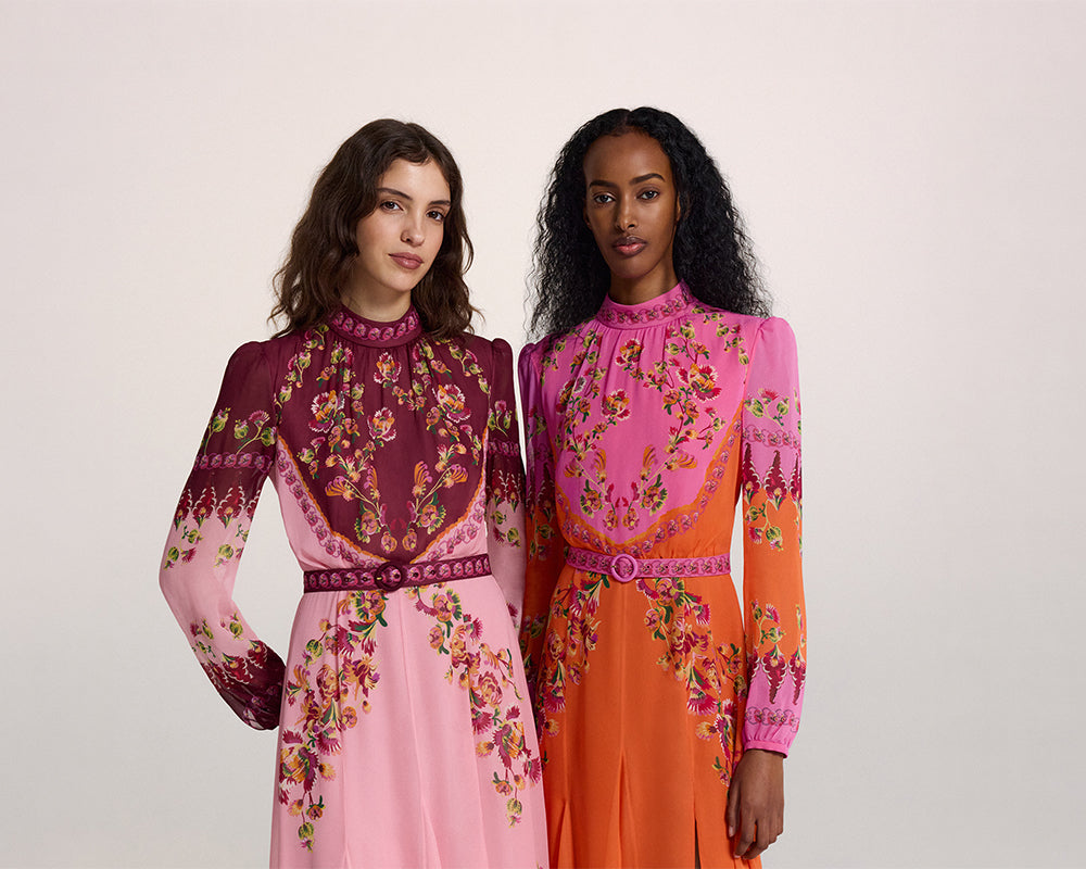 saloni purple dress Saloni Silk Long Dress - Purple Dresses, Clothing - WST50238