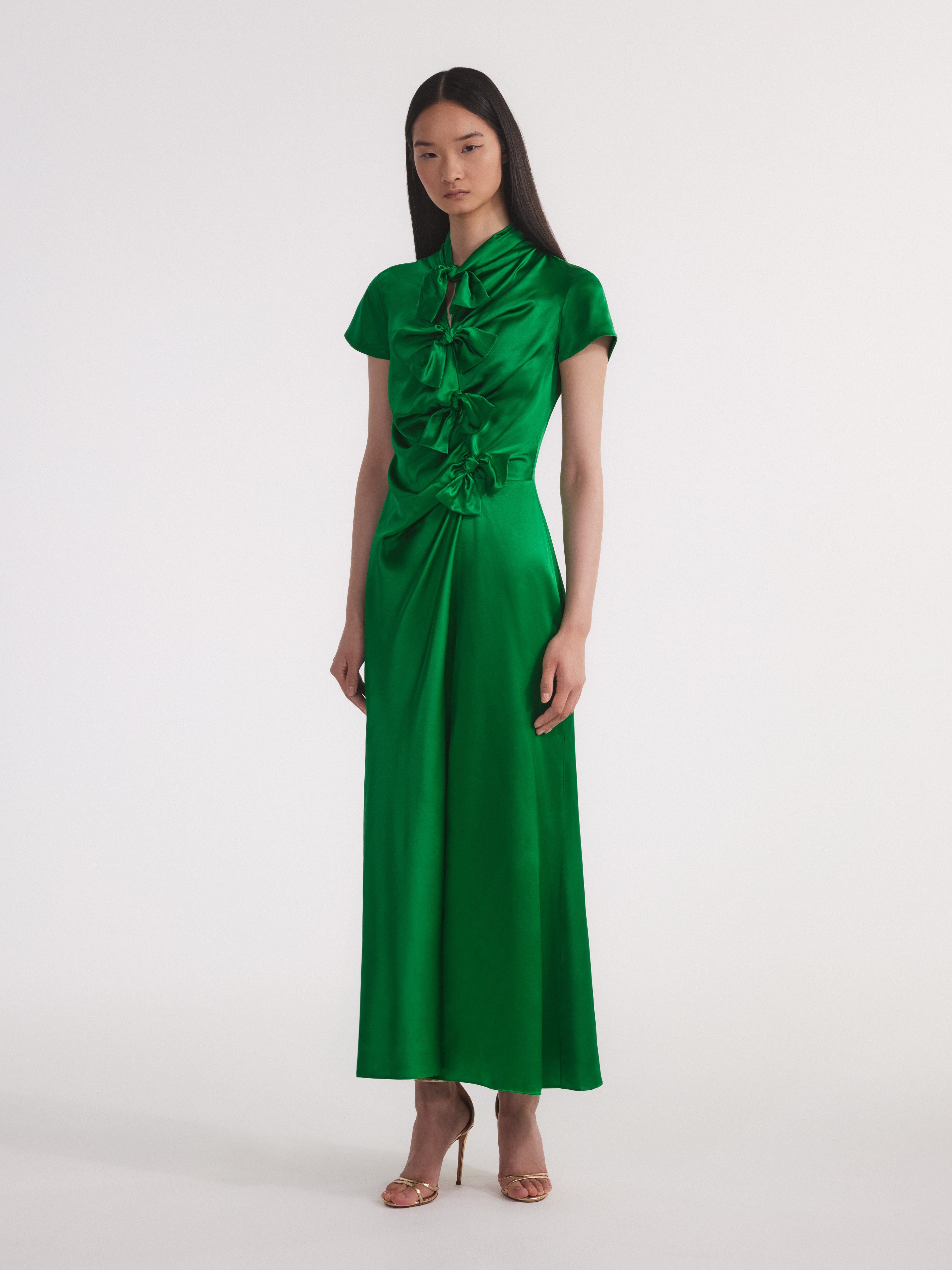 Kelly Dress in Emerald
