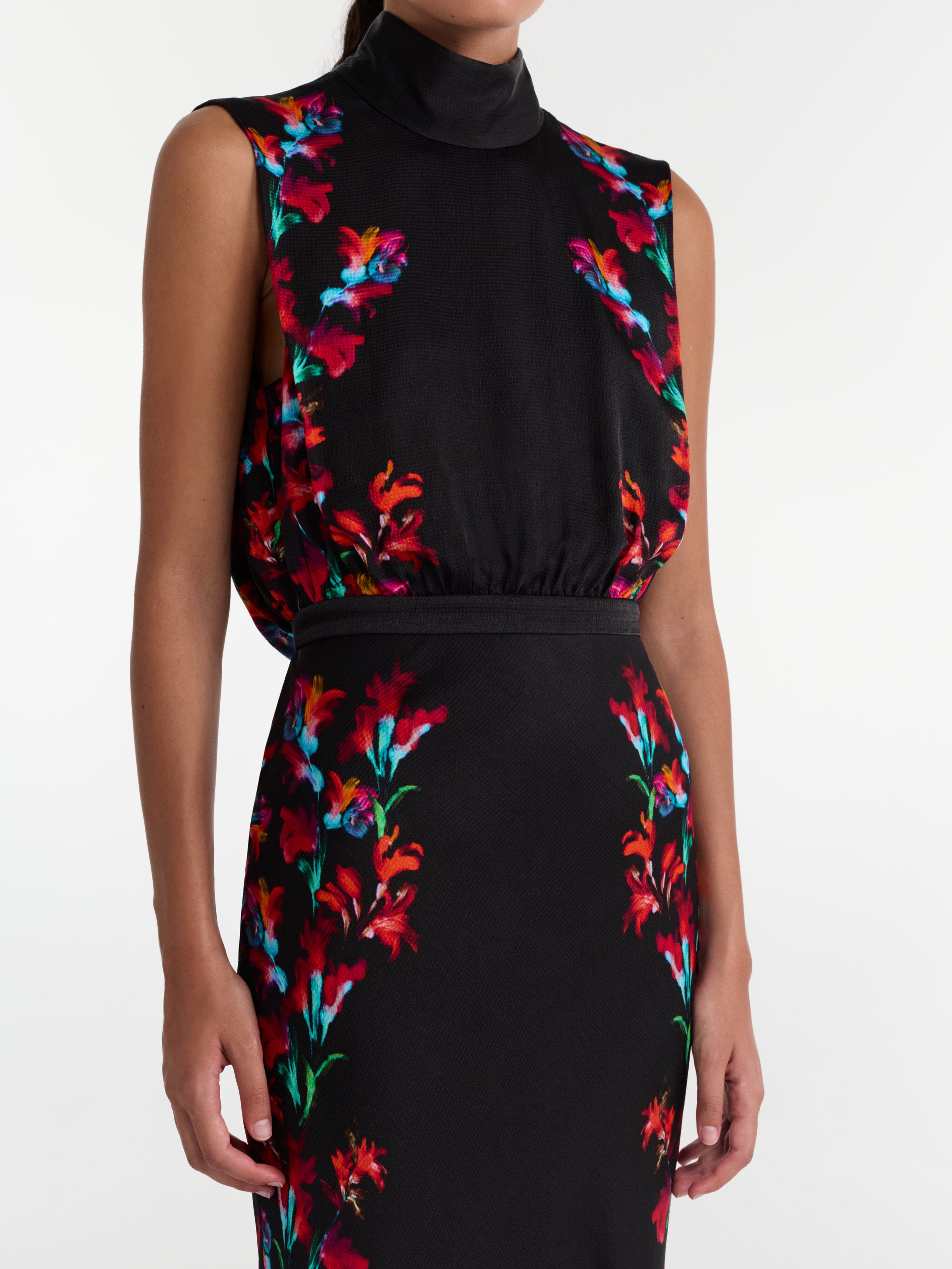 Fleur Dress in Aquarelle