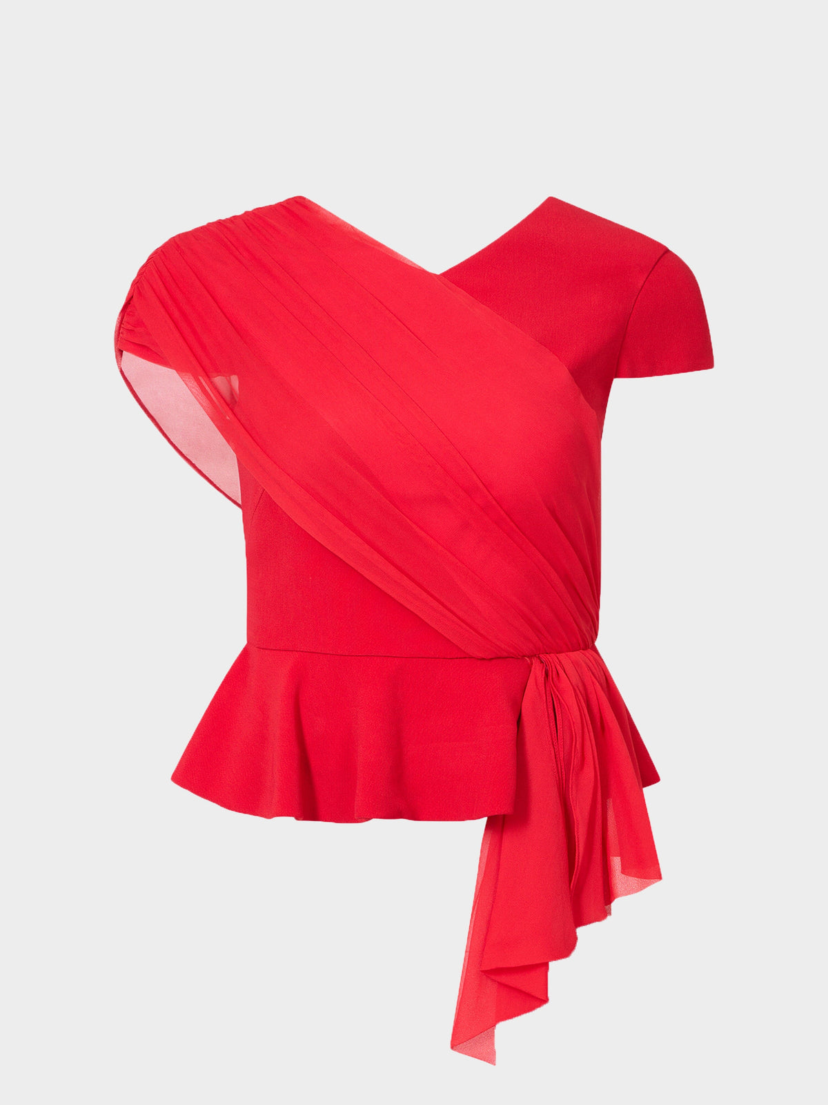Frida Top in Scarlet