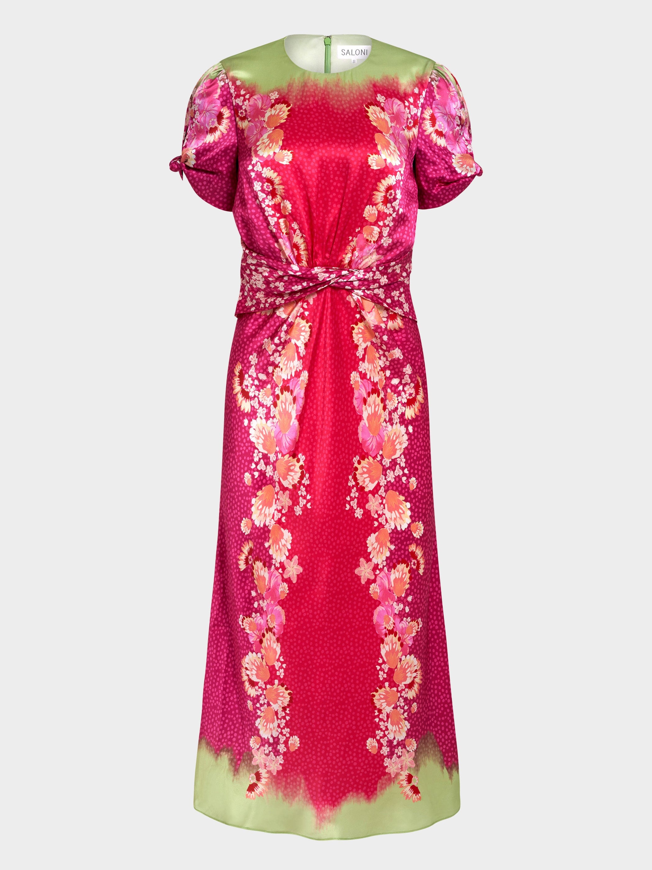 Gwen C Dress in Raspberry Blossom