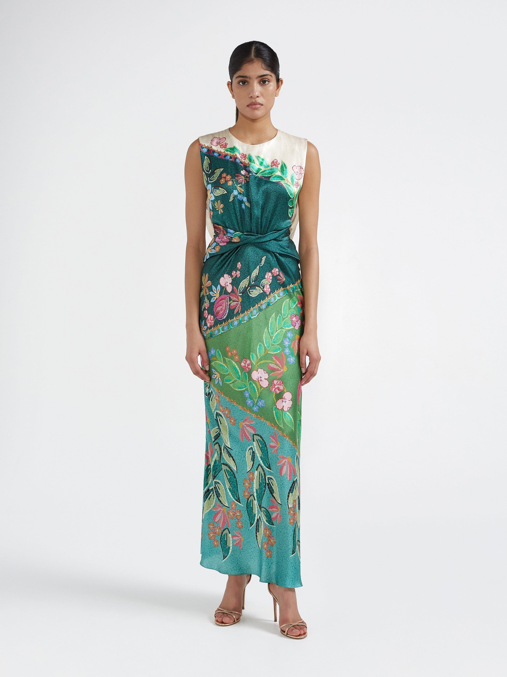 Gwen Dress in Terrazzo