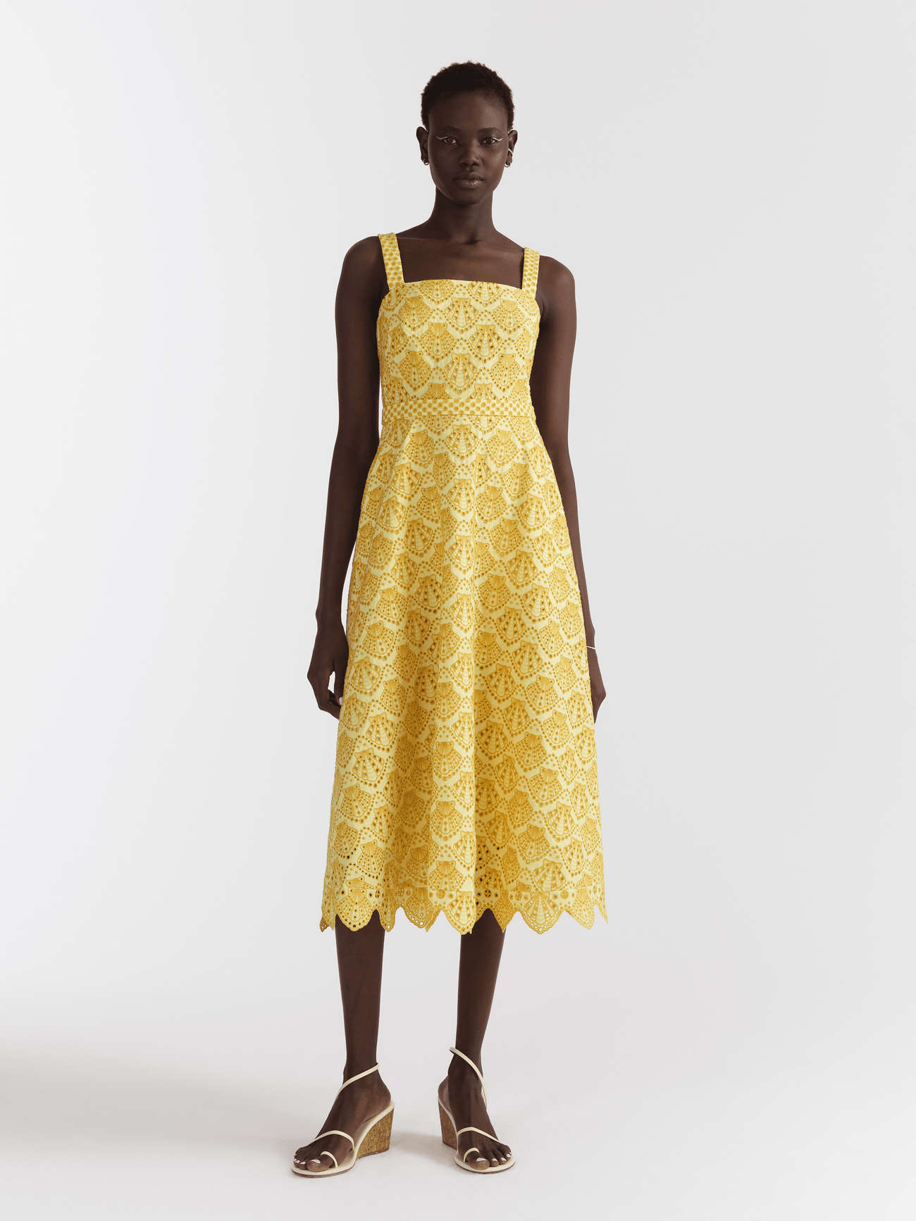 Load image into Gallery viewer, Aubrey Dress in Lemonade Yellow