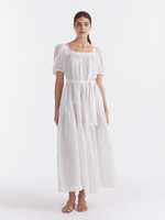 Yashi Dress in White