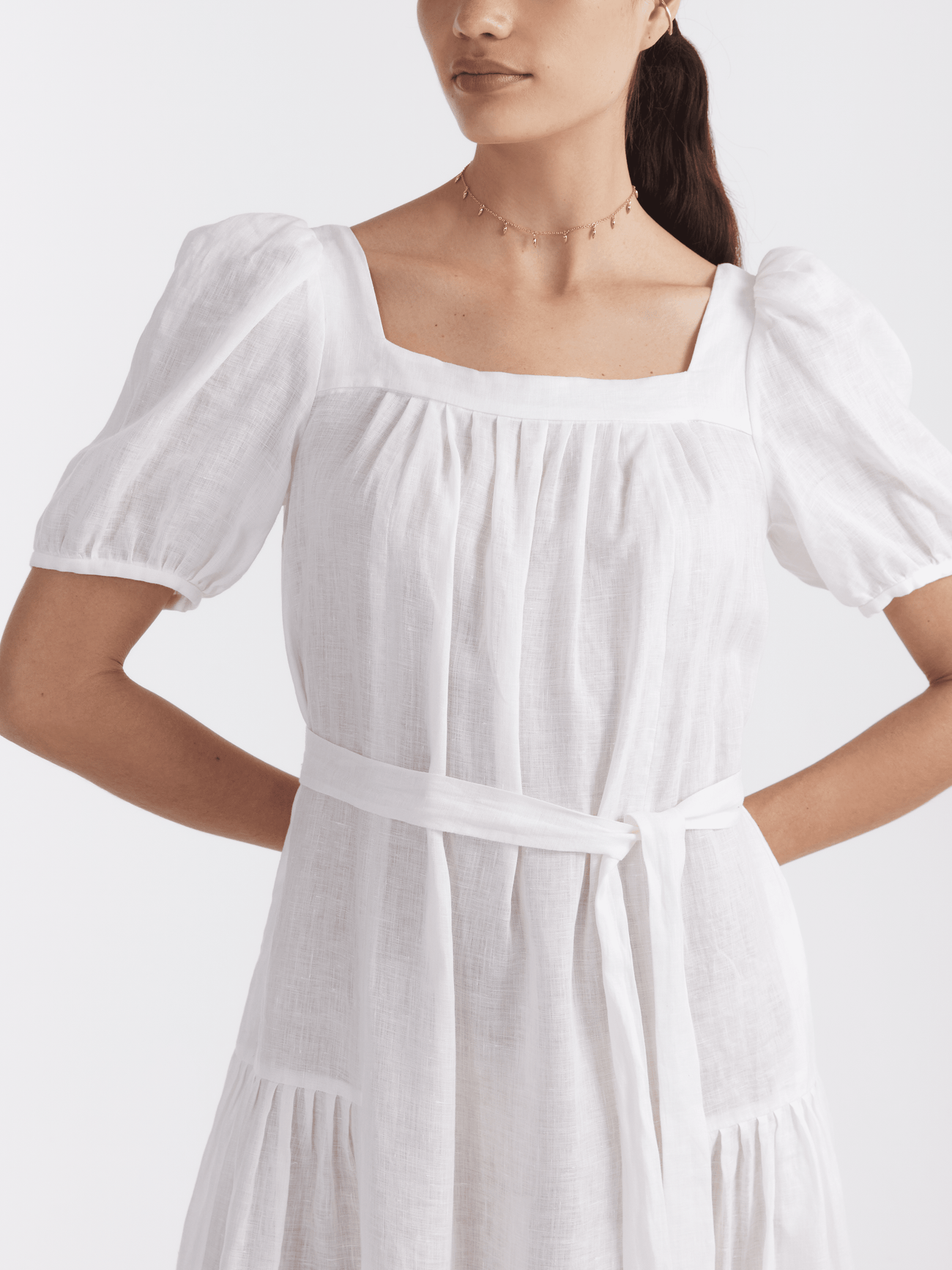 Load image into Gallery viewer, Yashi Dress in White
