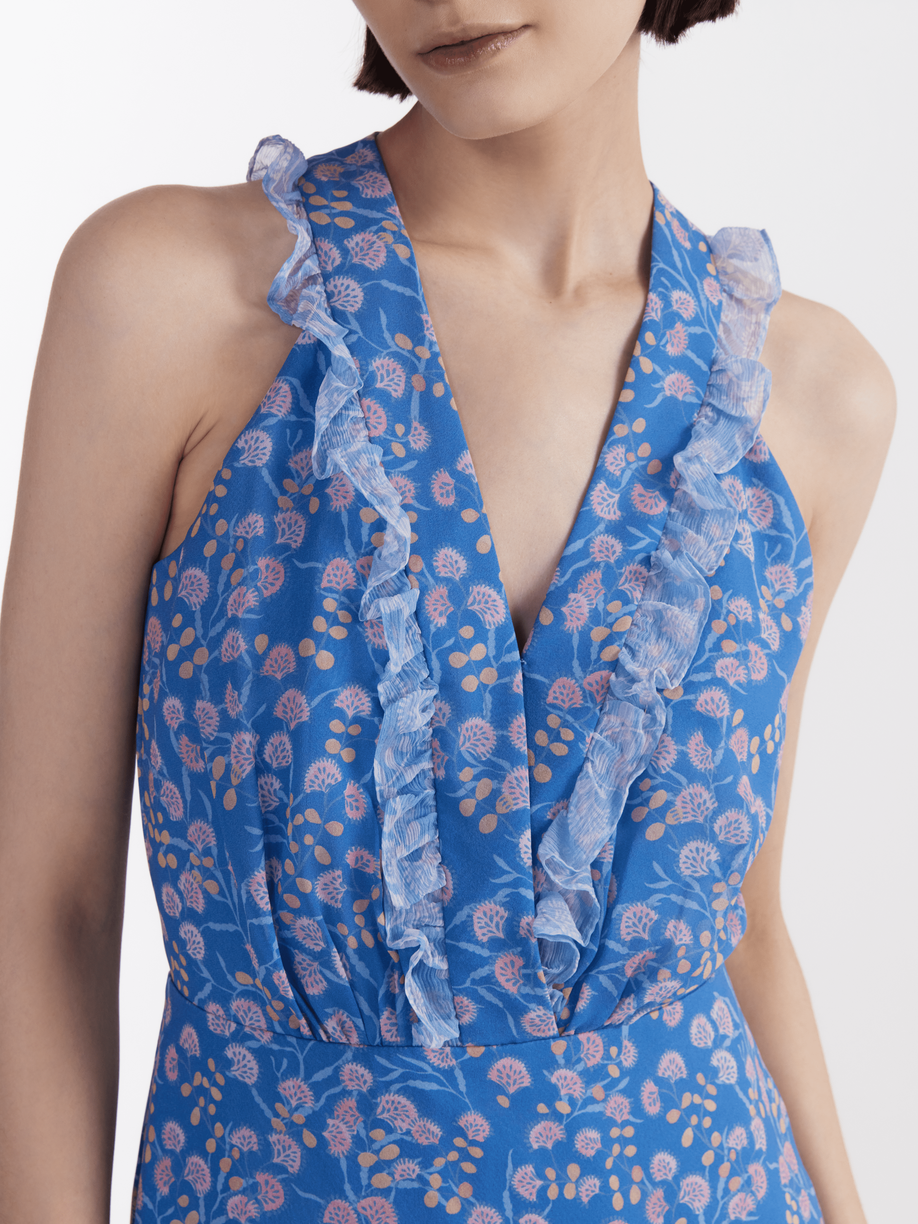 Jolie B Dress in Samphire Azure