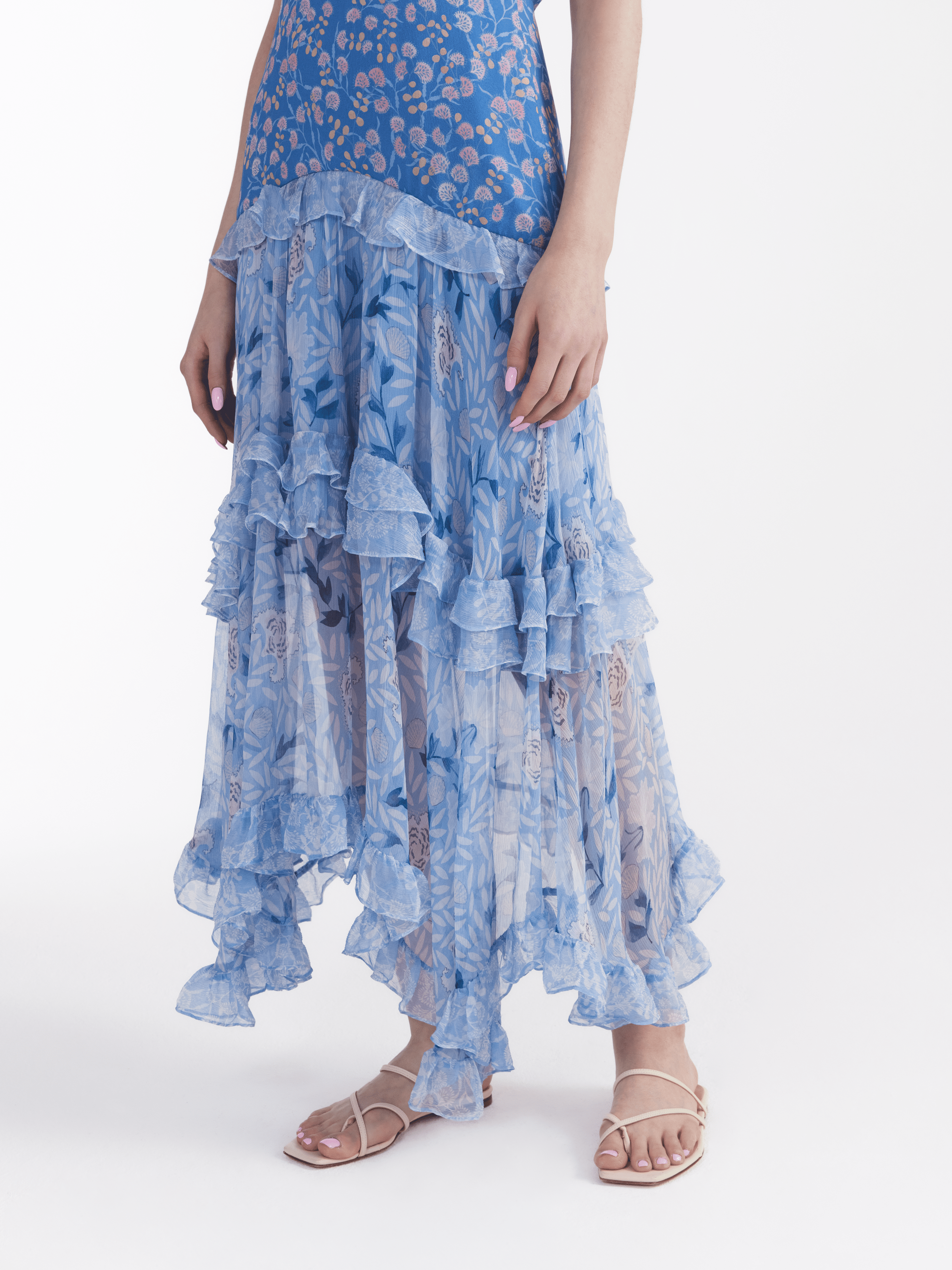 Jolie B Dress in Samphire Azure