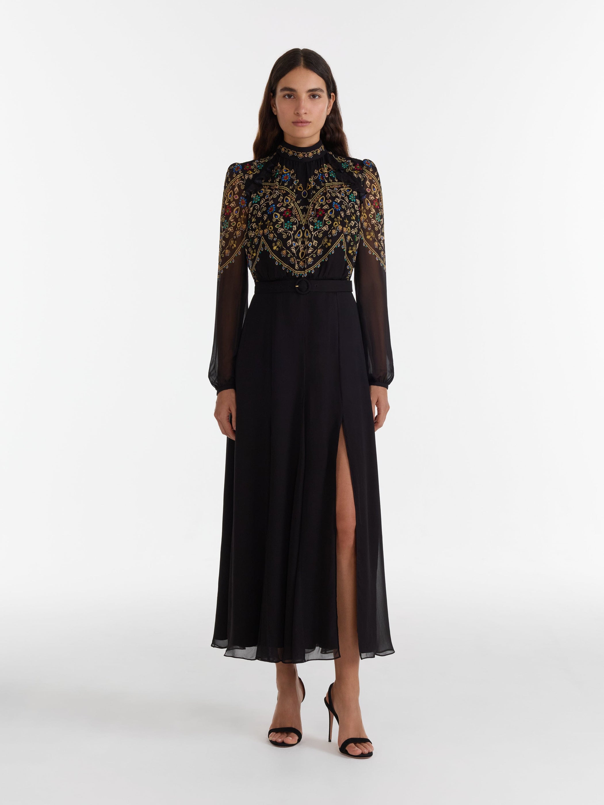 Jacqui B Dress in Pendant Scallop