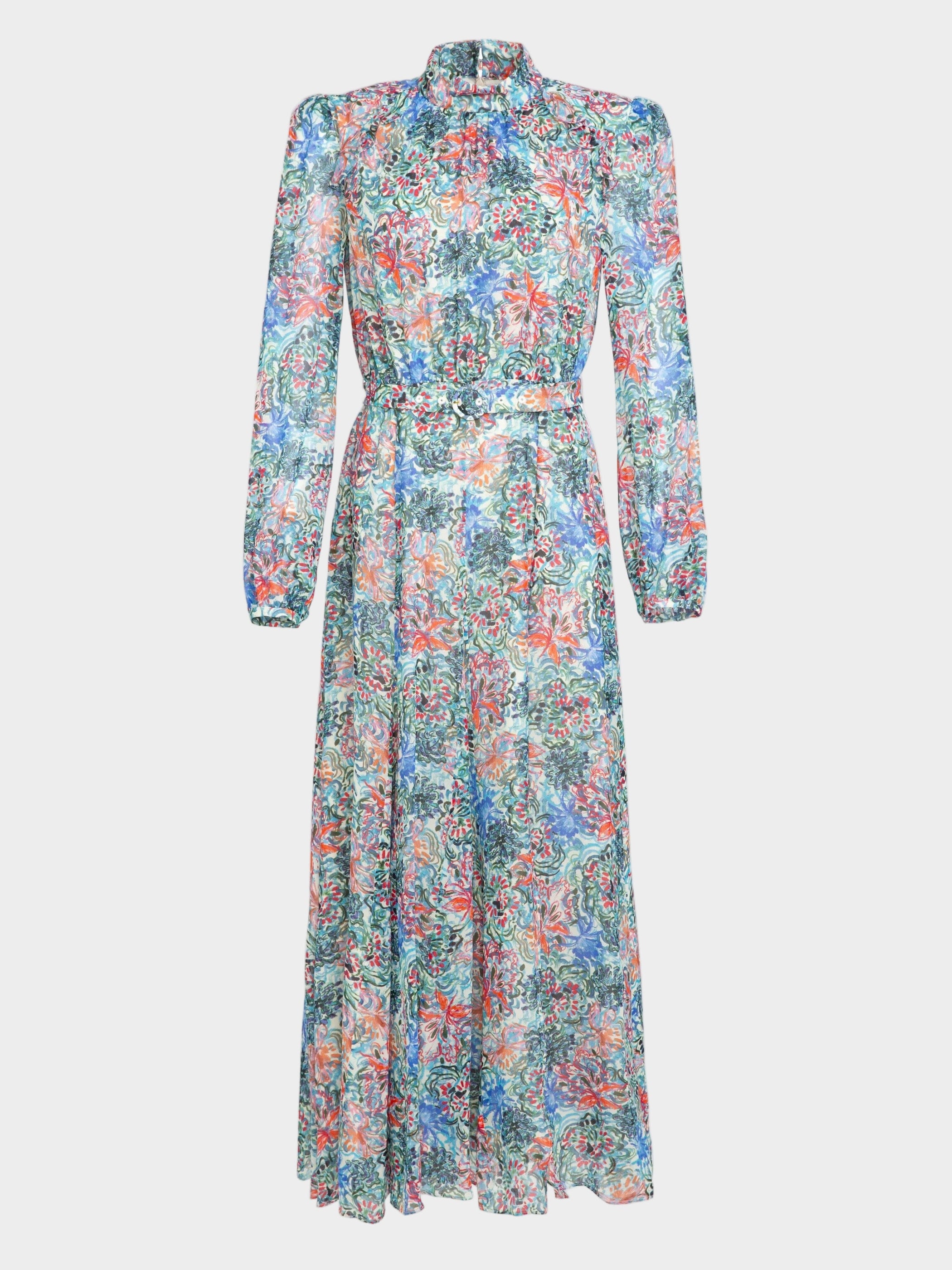 Jacqui B Dress in Orchard Sage