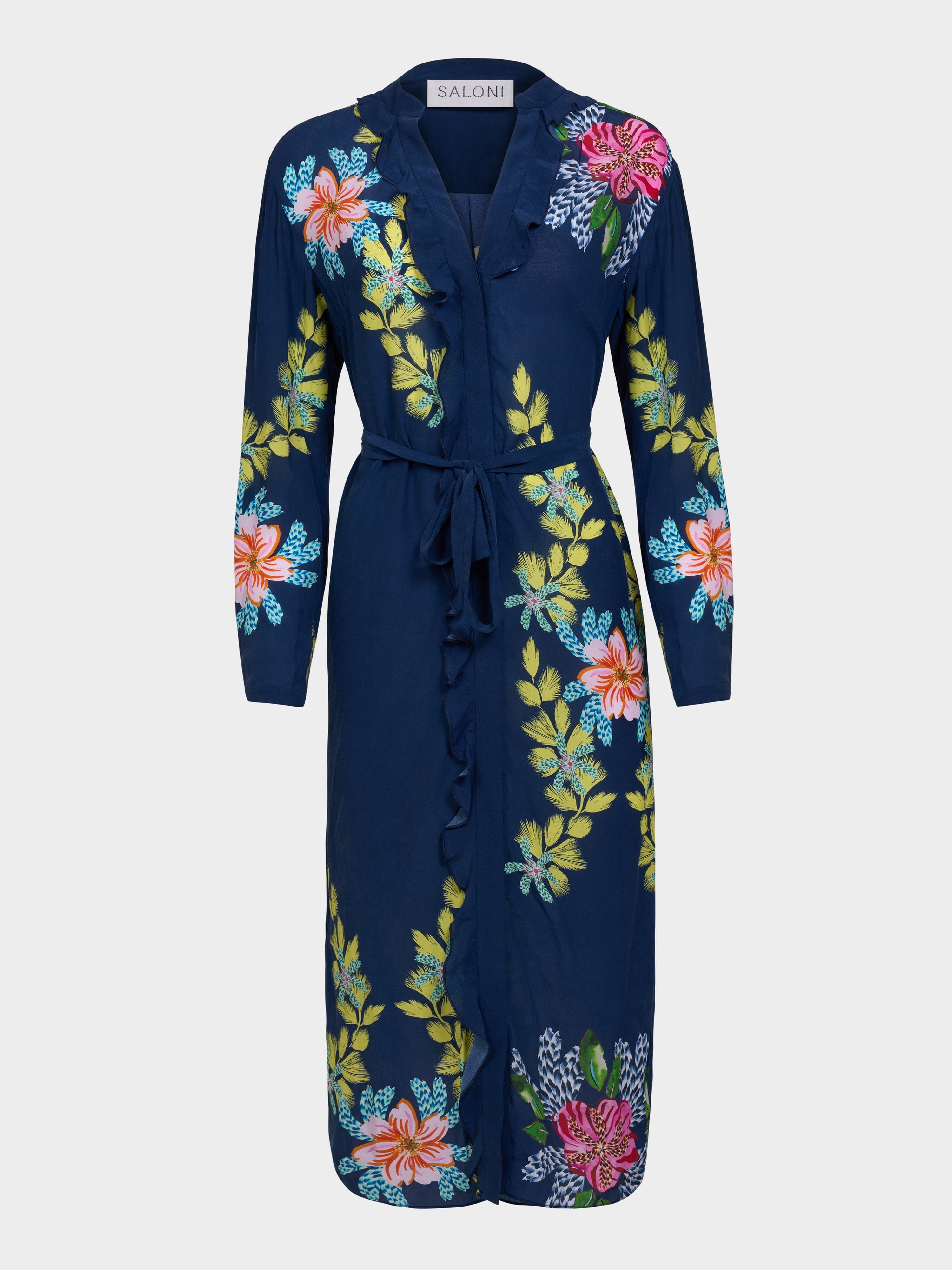 Jada Dress in Hosta Garden