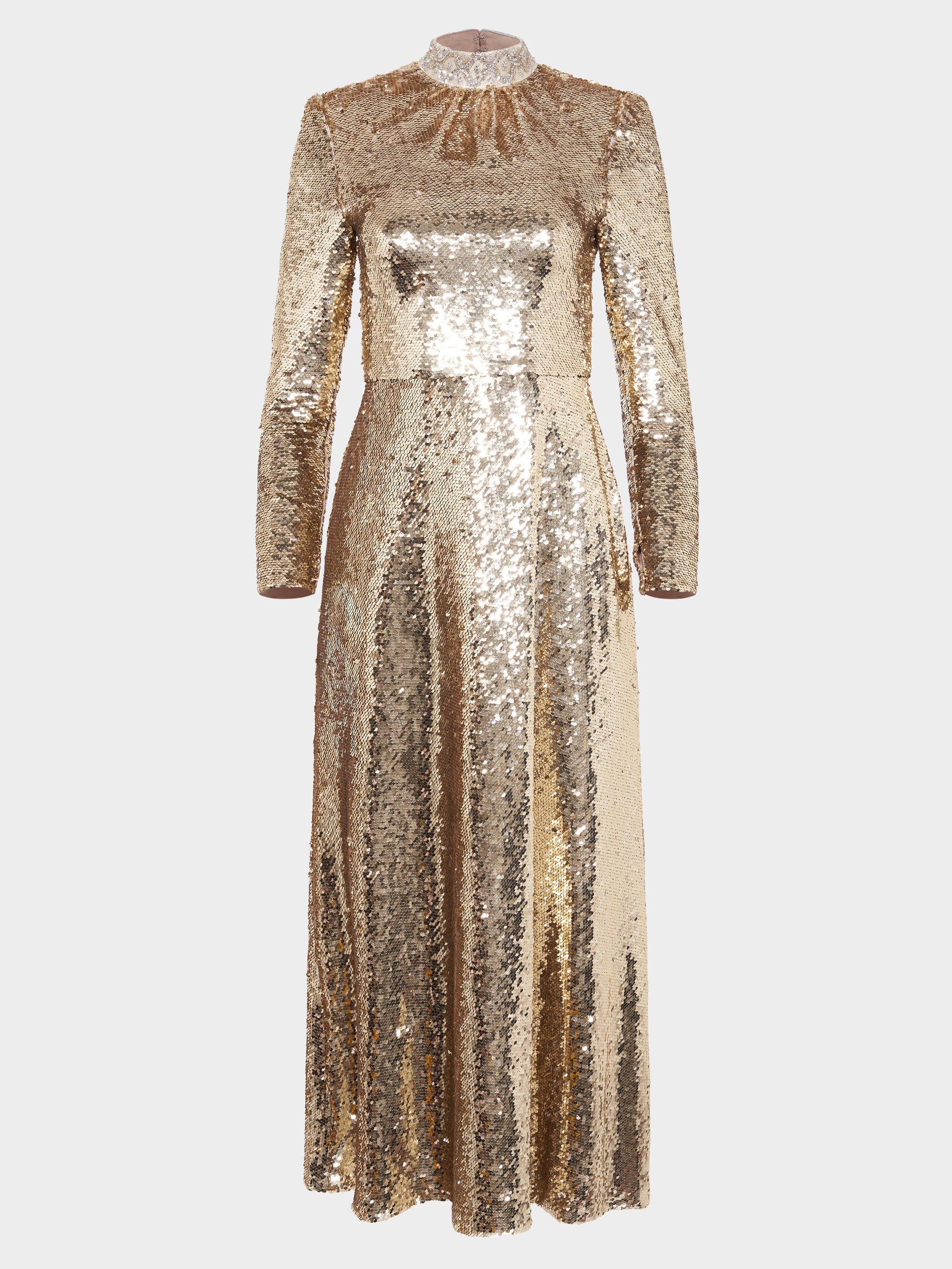 Jena Dress in Champagne