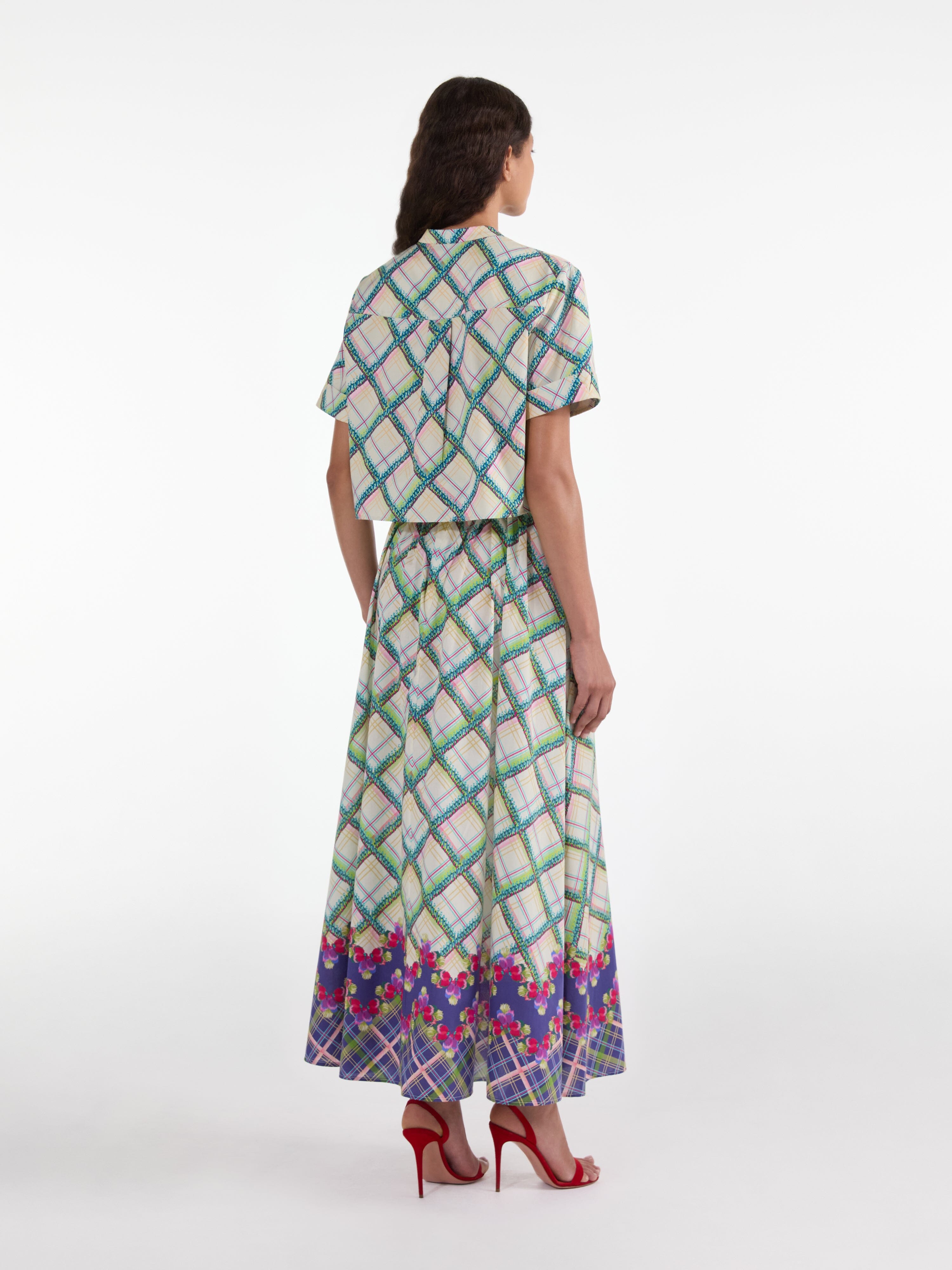 Jude B Shirt in Compass Check