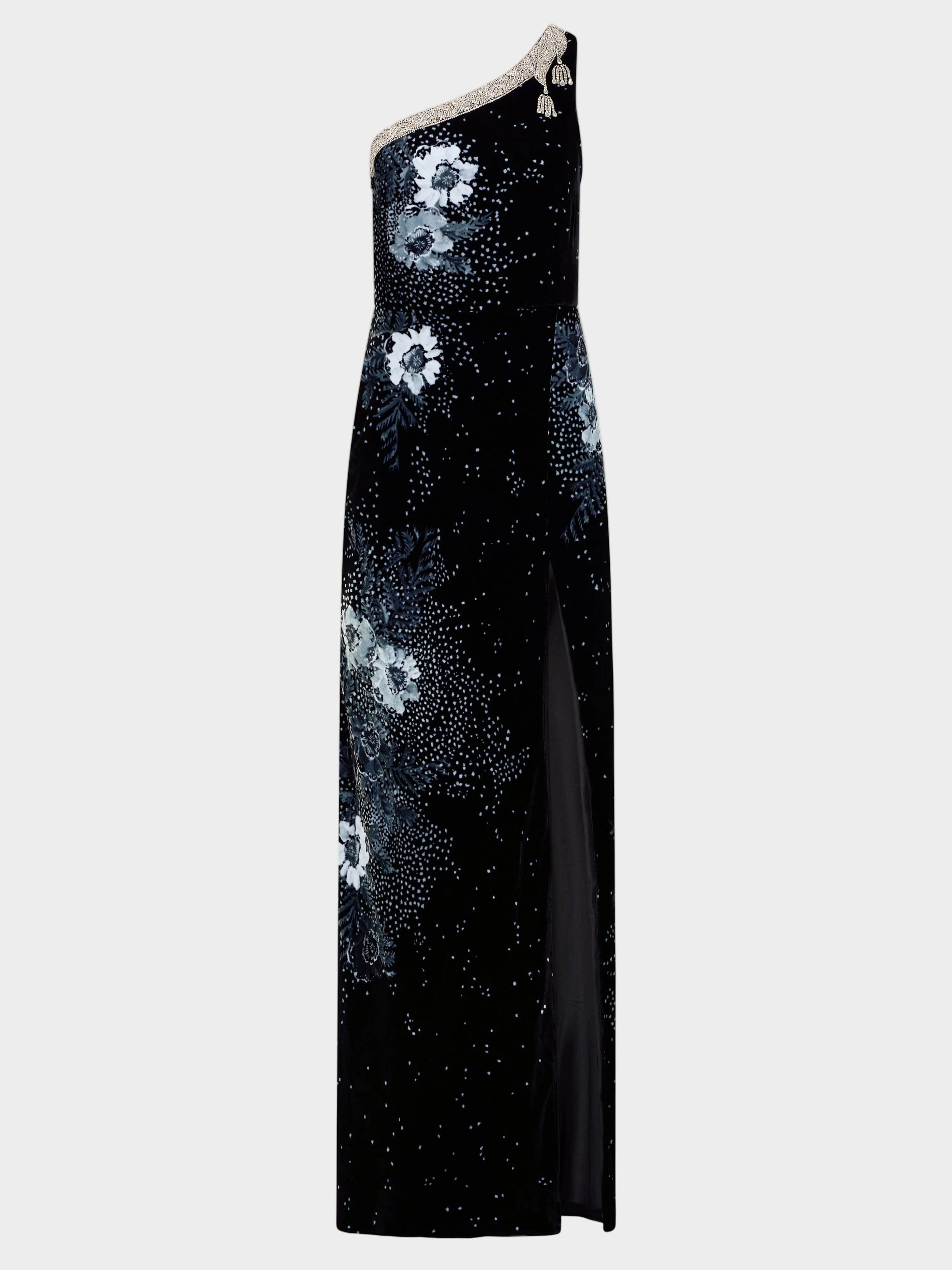 Justine B Dress in Silva Noir