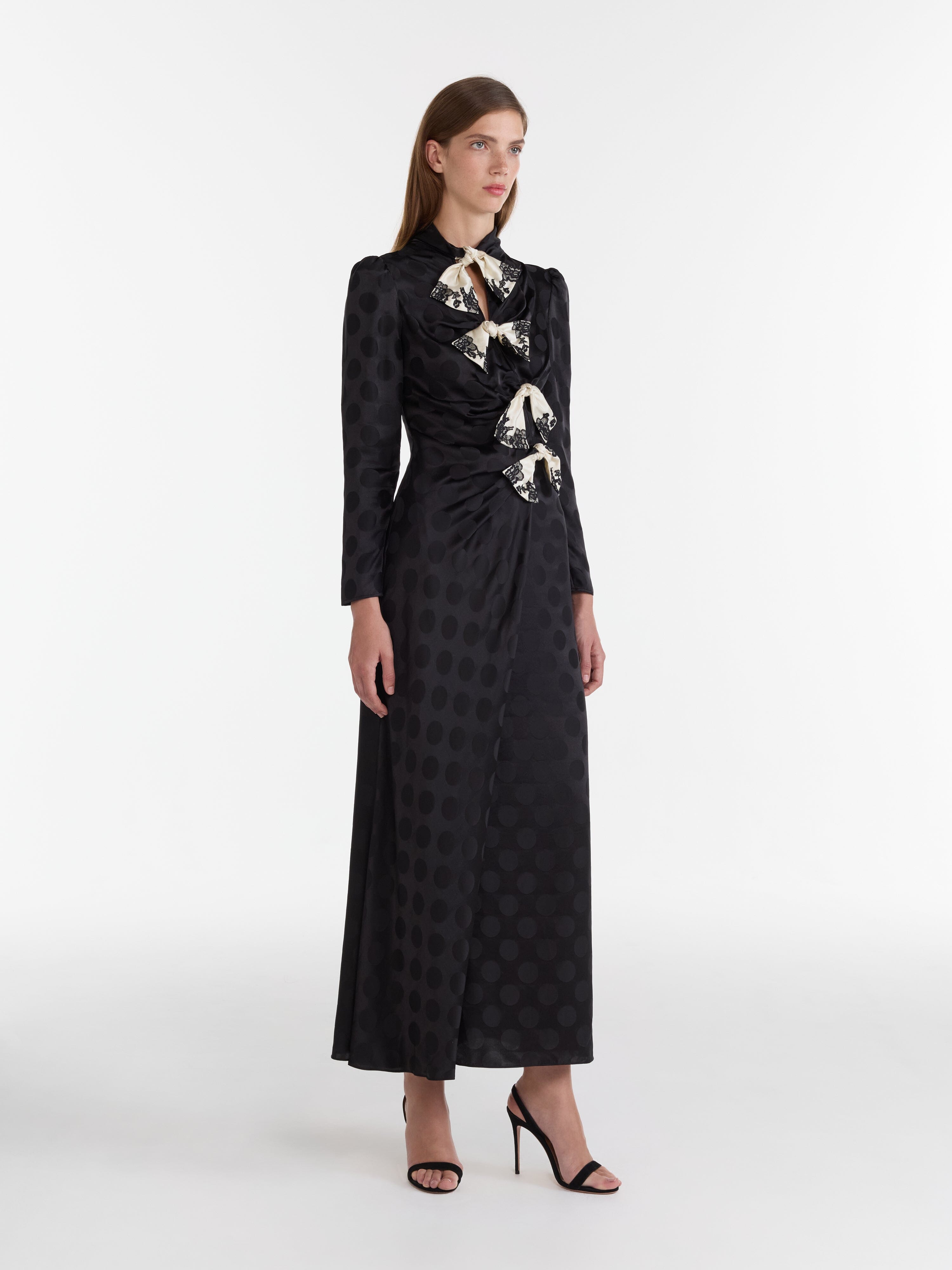 Kelly B Dress in Black Cascade Lace Kelly B Dress in Black Cascade Lace
