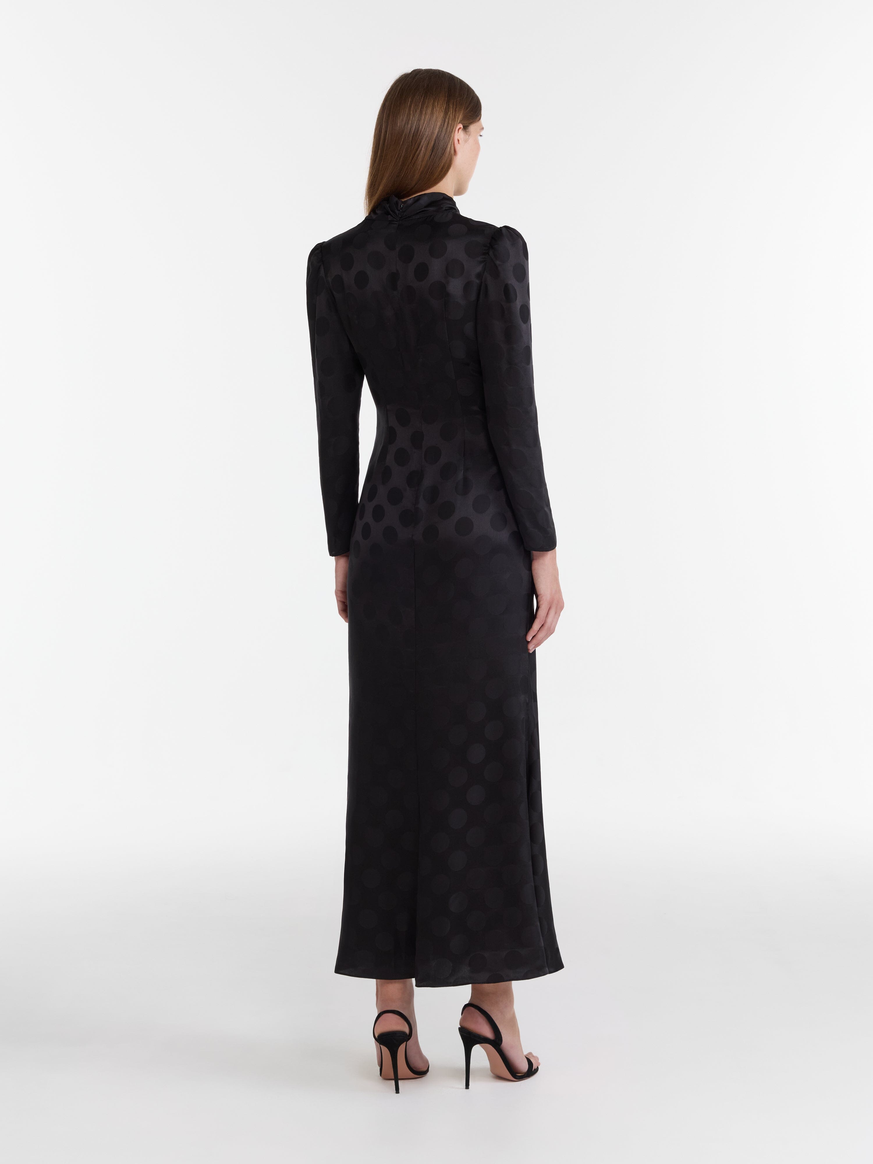 Kelly B Dress in Black Cascade Lace