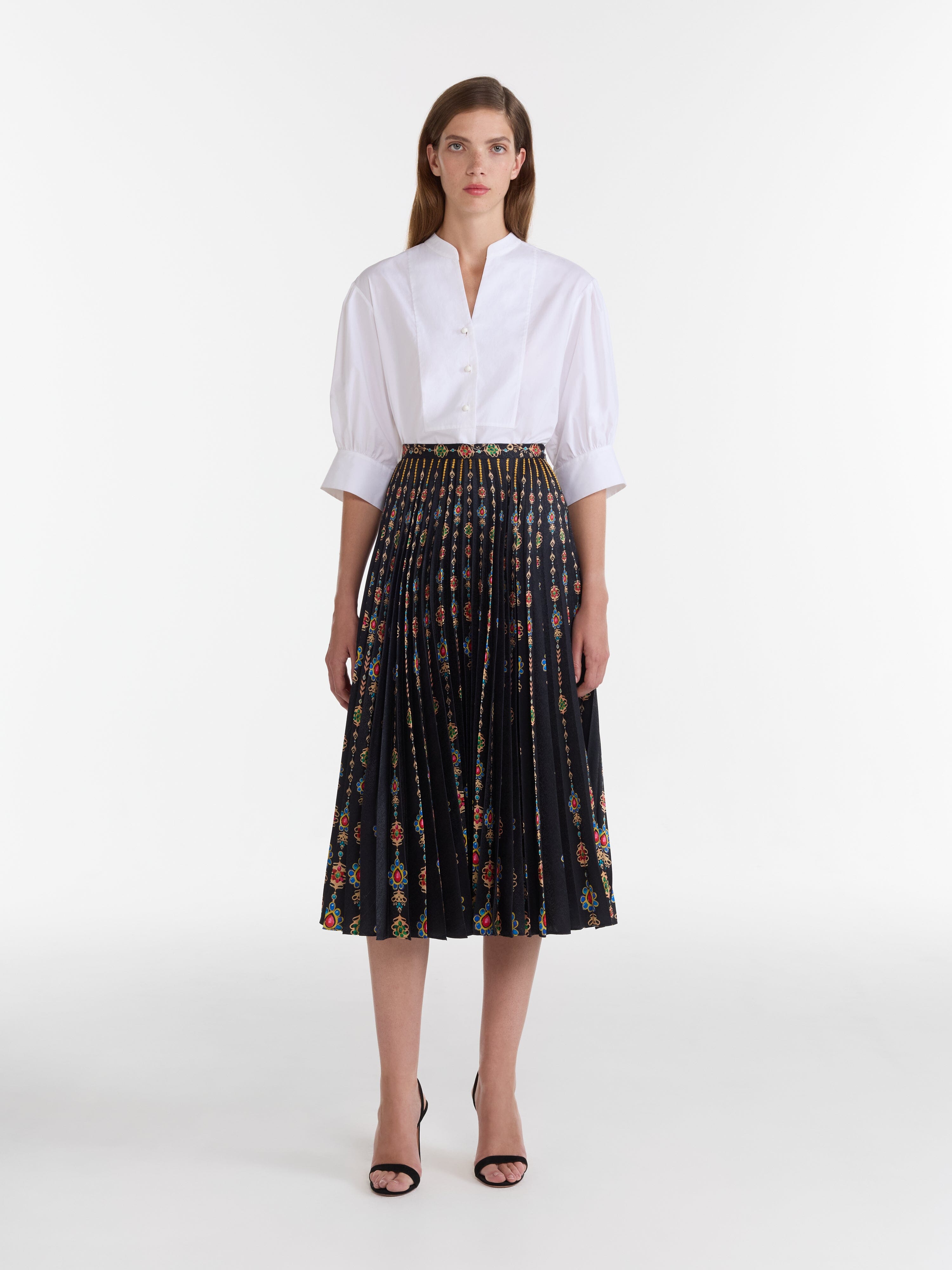 Kim Skirt in Pendant Stripe