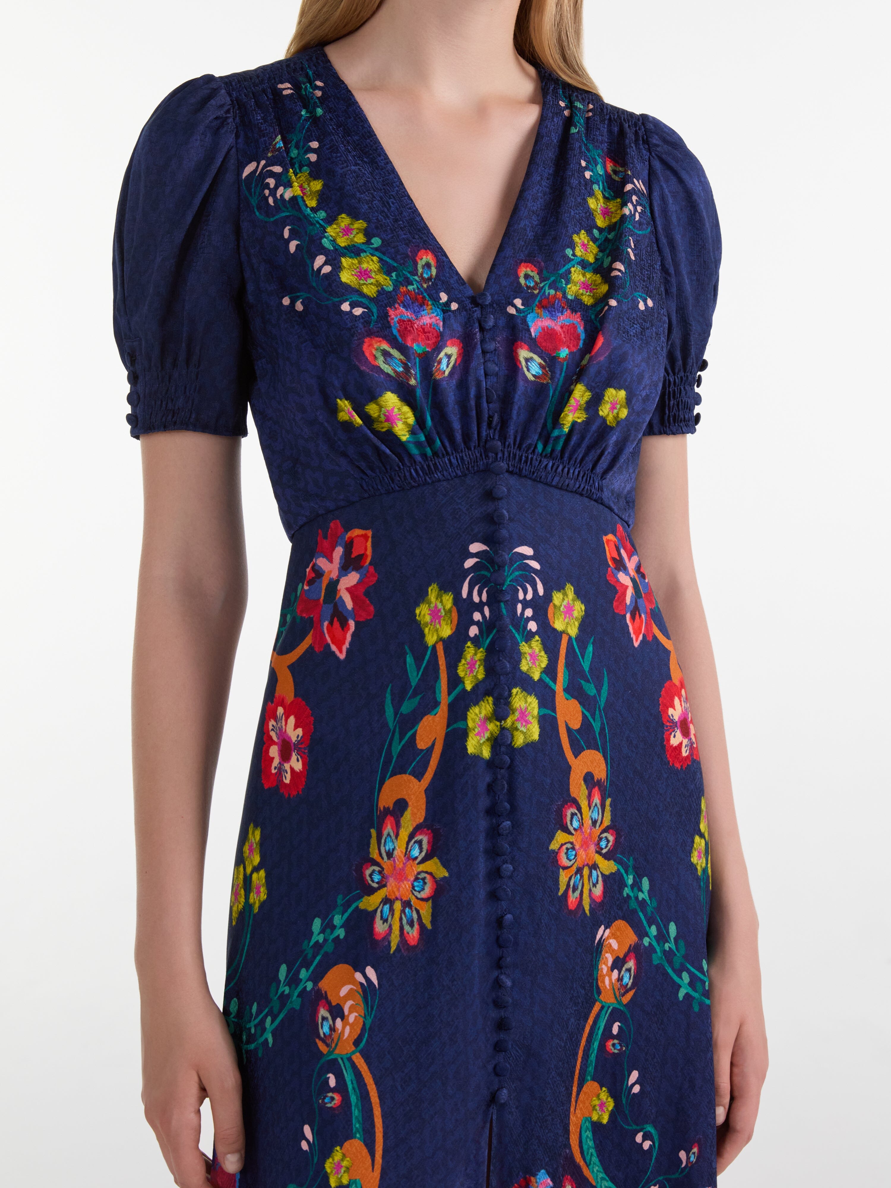 saloni lea shirt dress SALONI LEA DRESS | FLORENTINA GARDENI | FINAL SALE