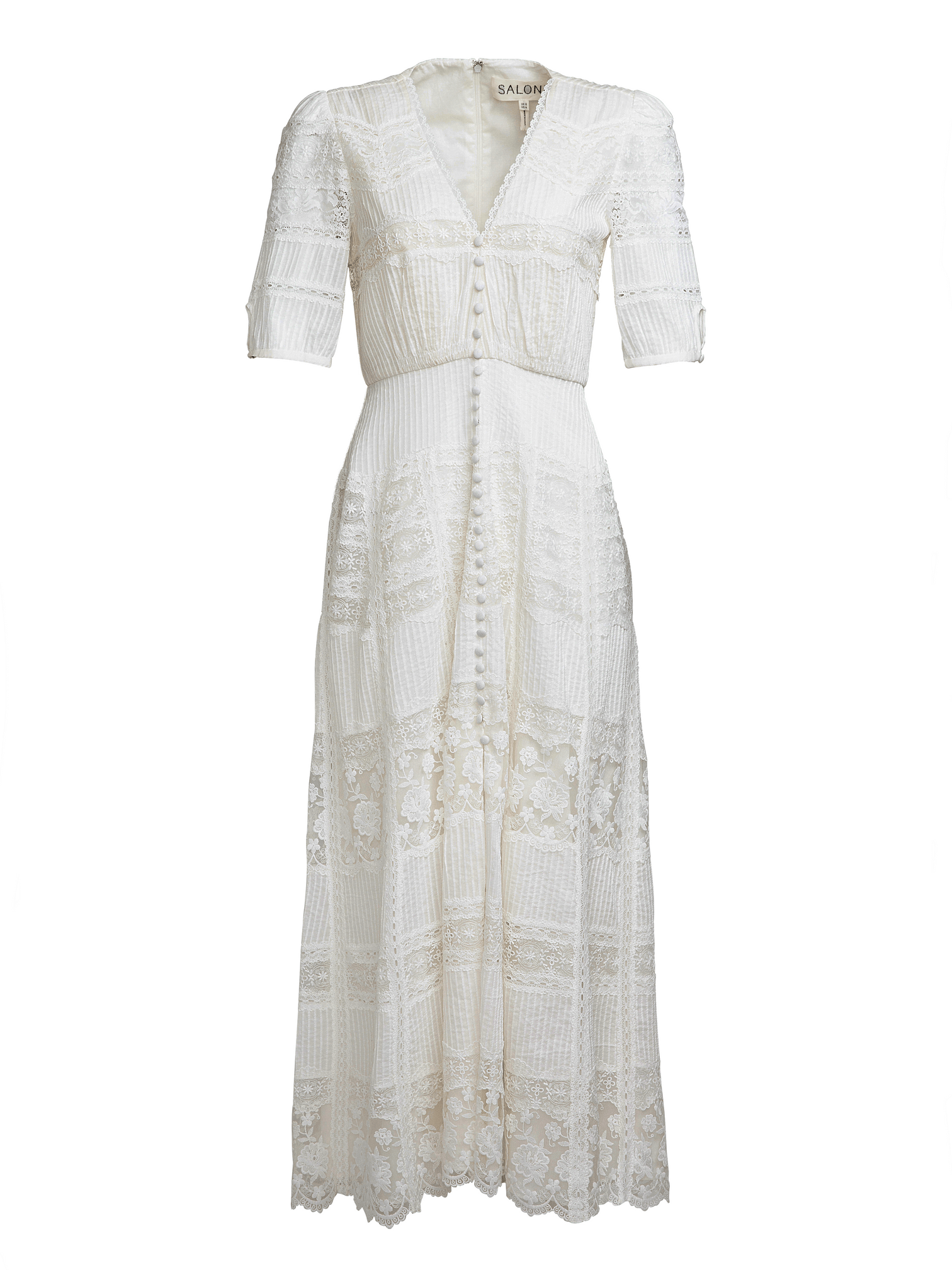 Lea Long Dress in Terrazzo Jade main image 0