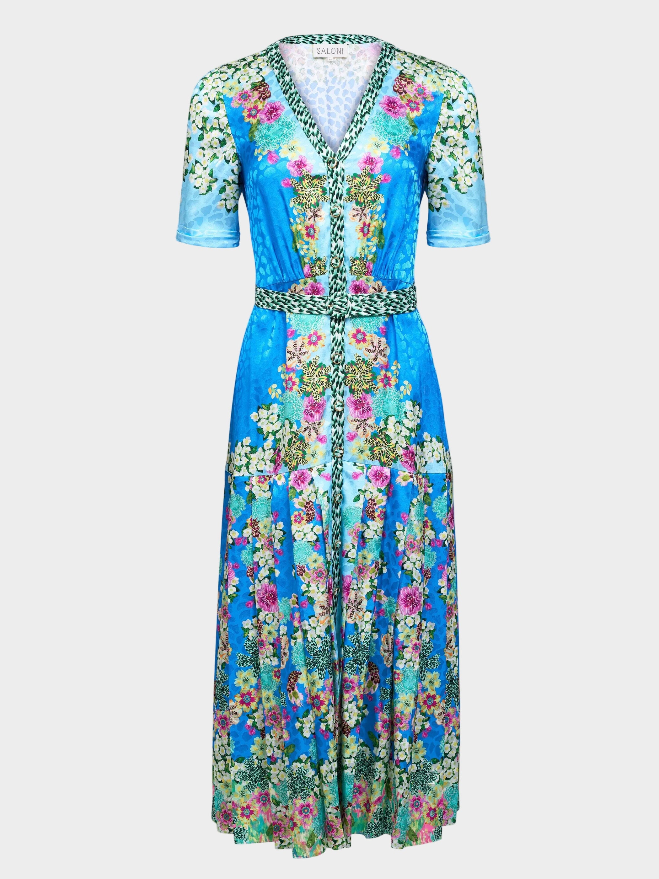 Lea Shirt Dress in Feather Daisy