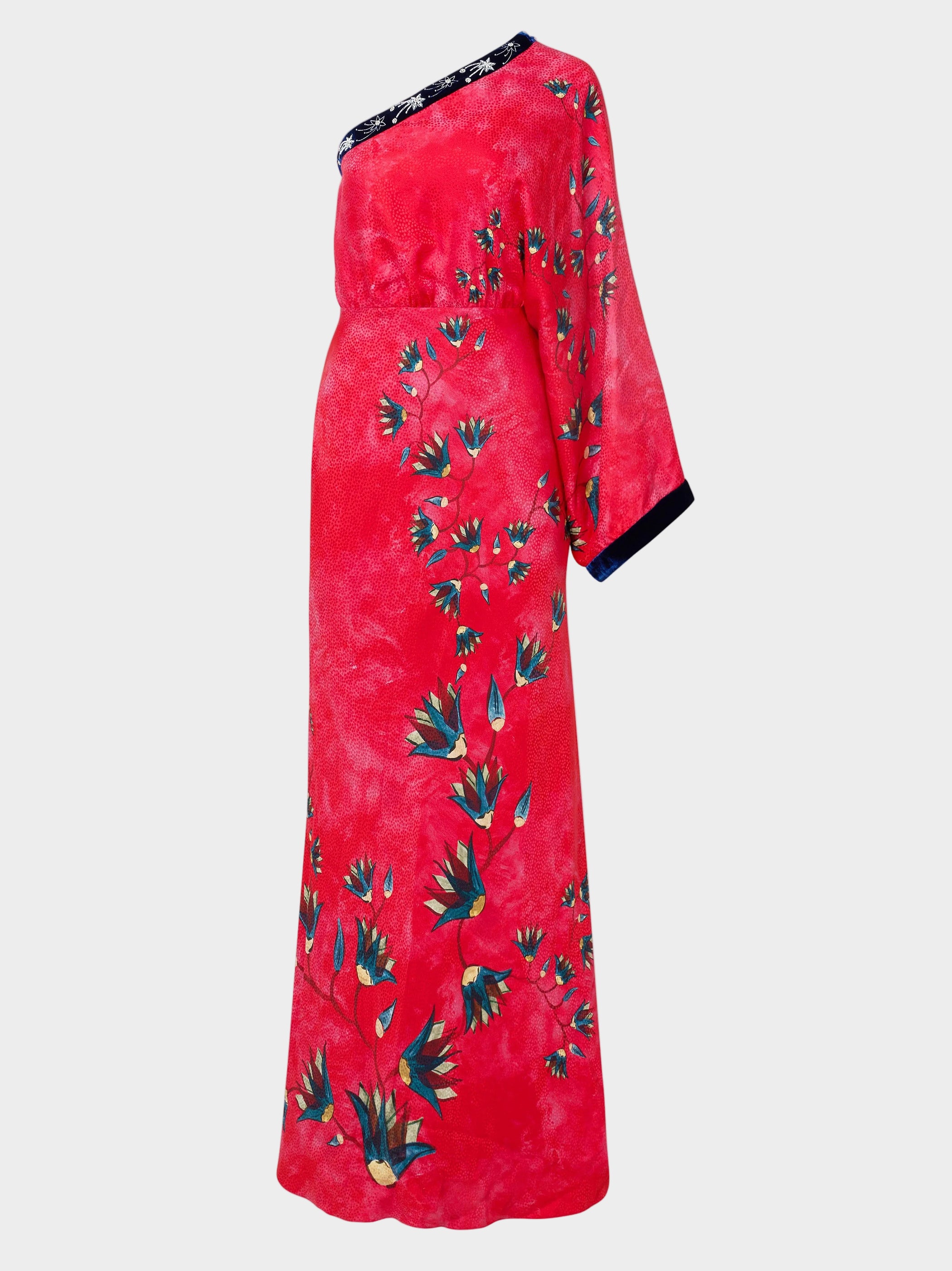 Lily Kimono Dress in Garden Paradise