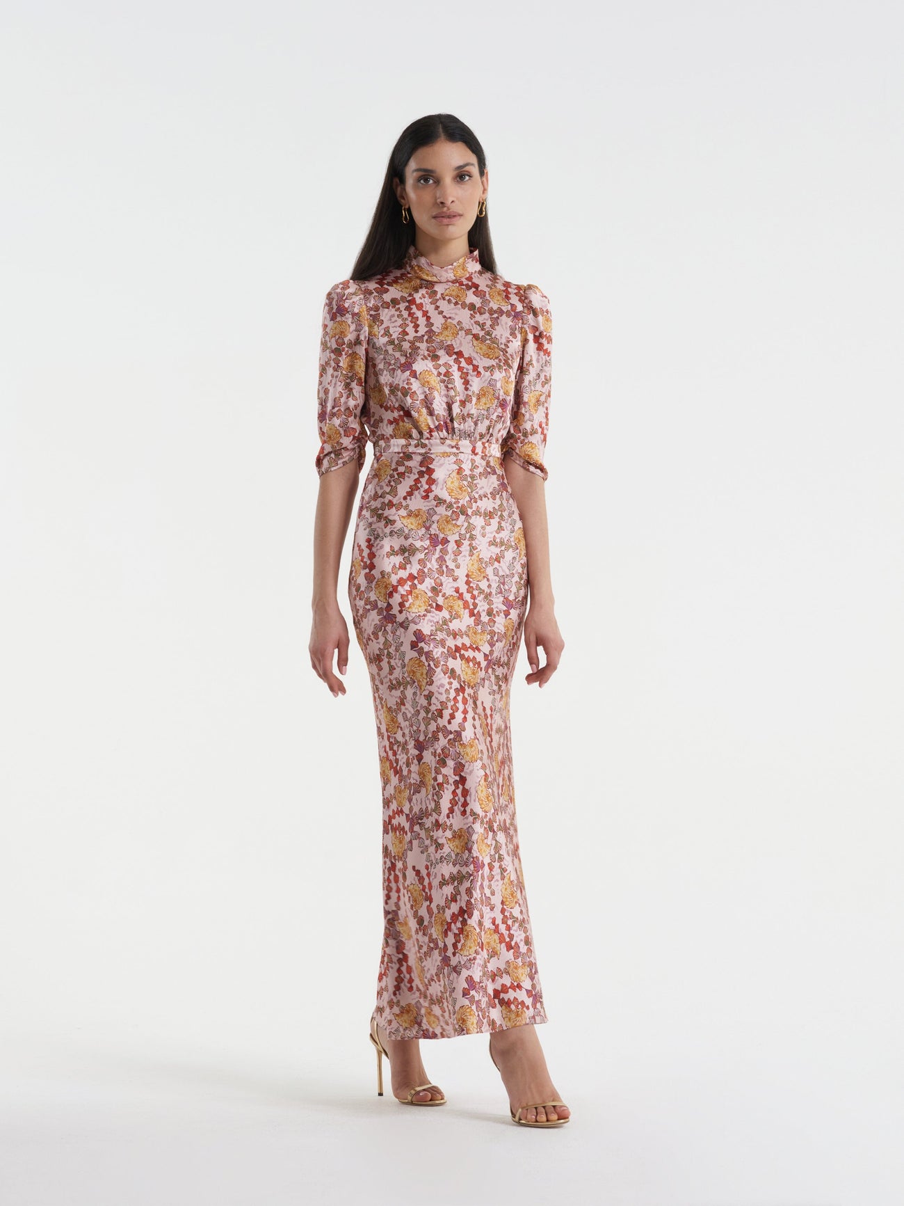 Load image into Gallery viewer, Adele dress in Sandstone Blush