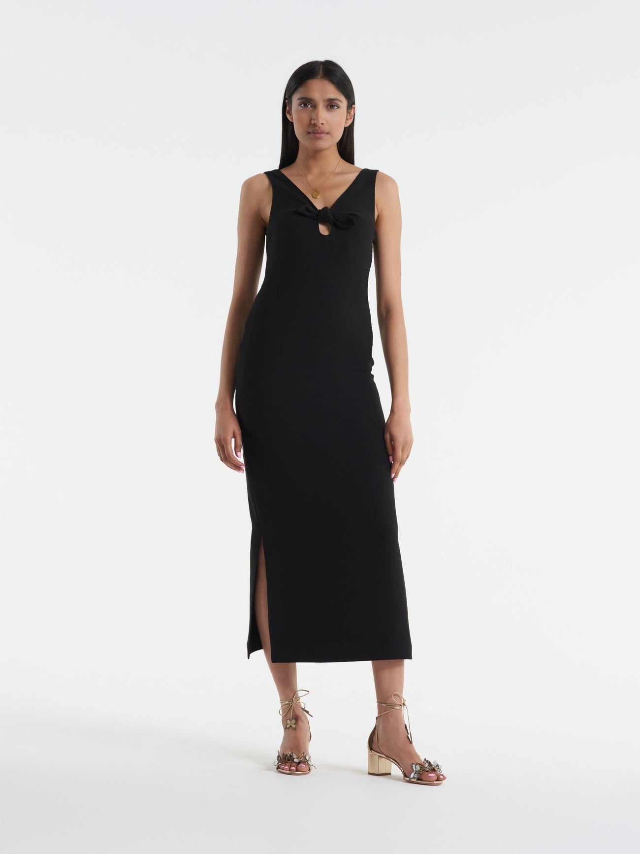Load image into Gallery viewer, Isha Dress in Black
