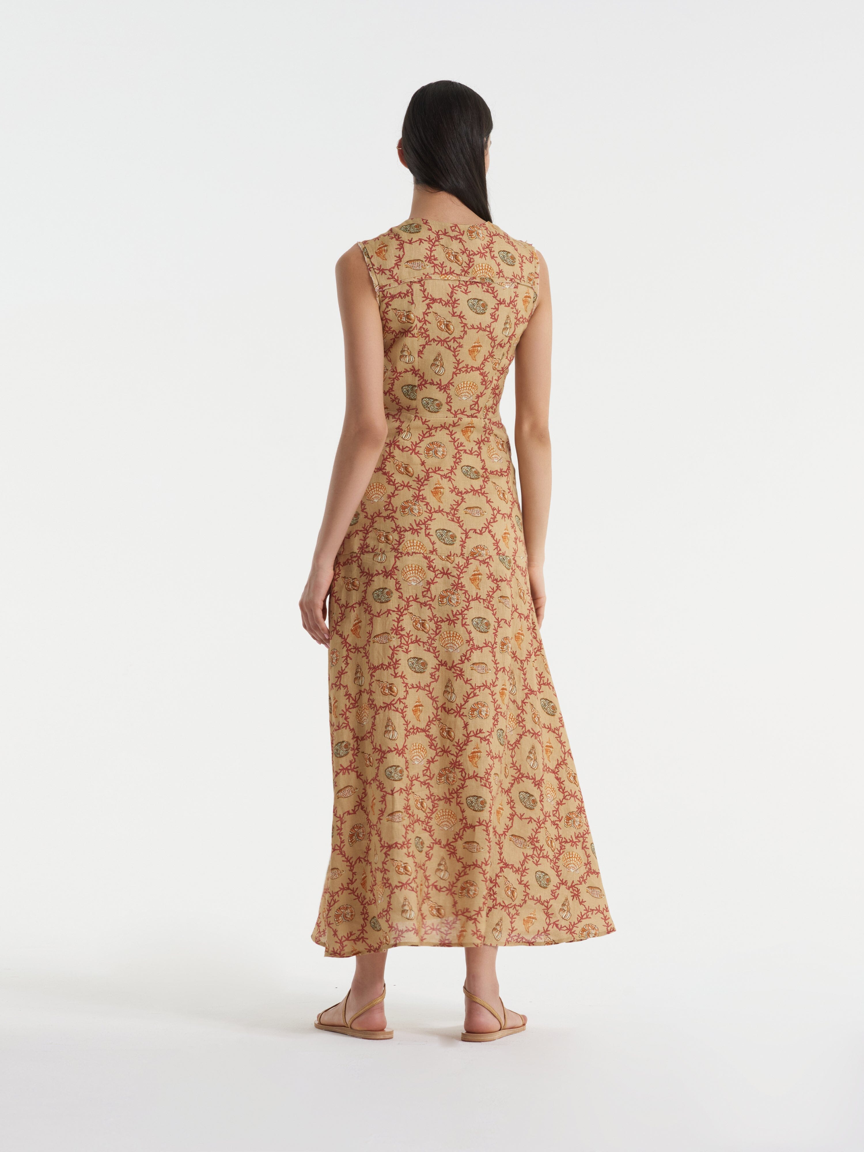 Henriette Steffensen Fleece Tunic Dress Sand 3242 – KIITOSlife
