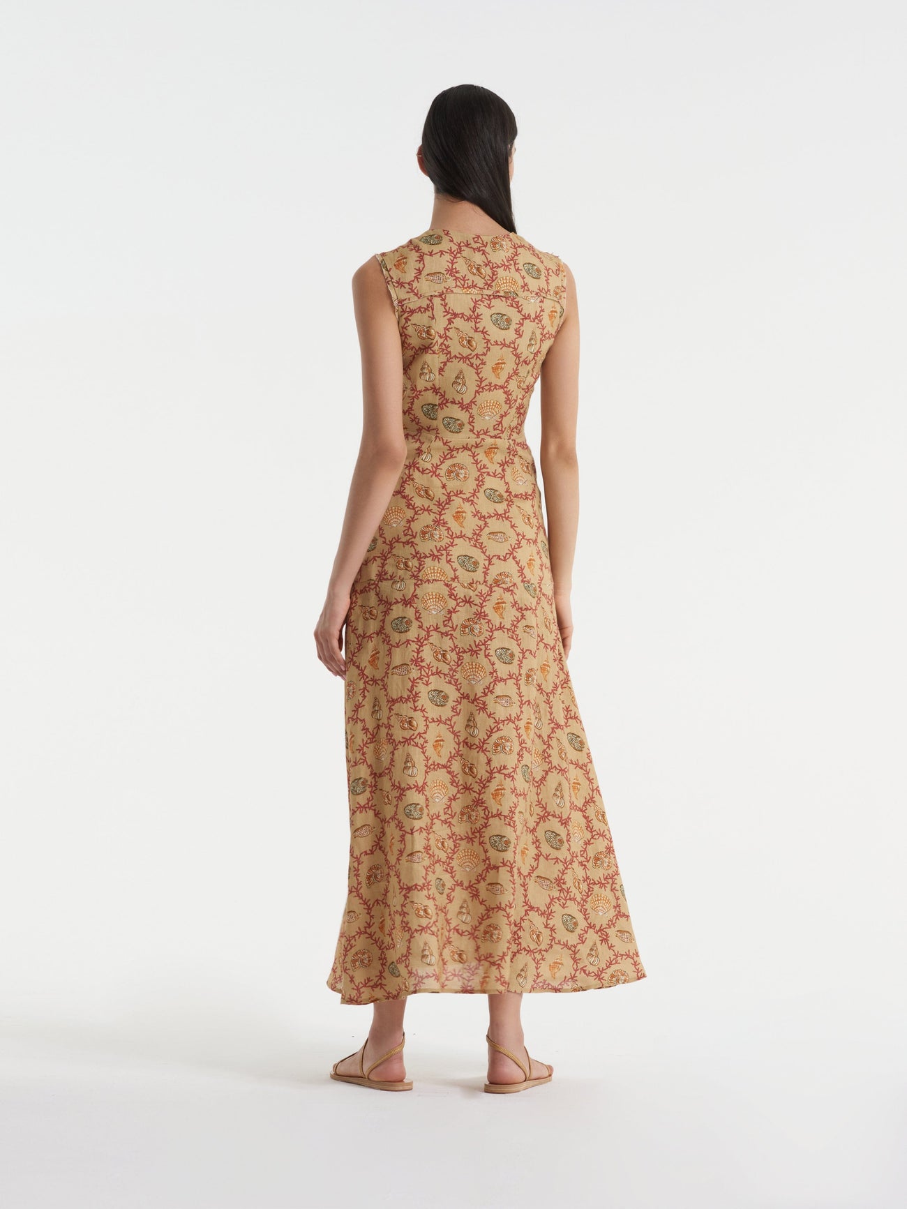 Load image into Gallery viewer, Sierra Dress in Coral Sand