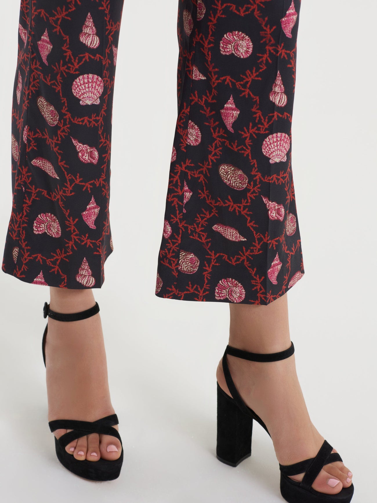 Load image into Gallery viewer, Capri Flute B Trouser in Coral Noir
