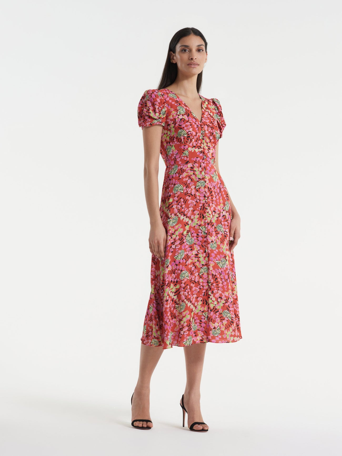 Load image into Gallery viewer, Margot Dress in Sandstone Rouge
