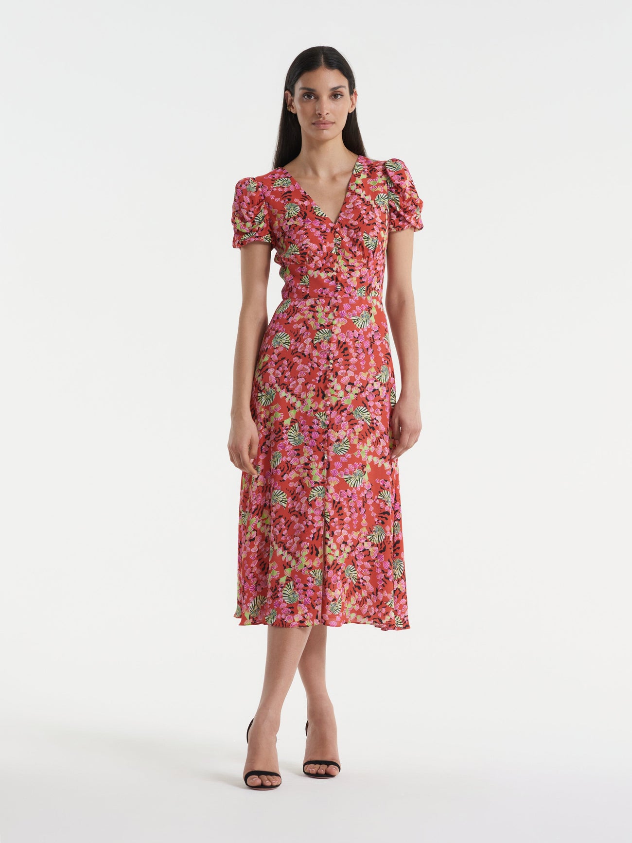 Load image into Gallery viewer, Margot Dress in Sandstone Rouge