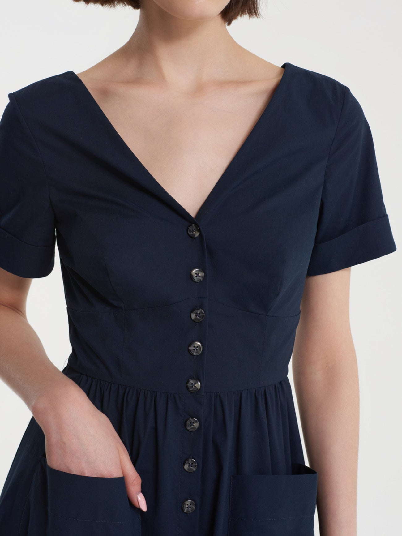 Load image into Gallery viewer, Luella B Dress in Navy