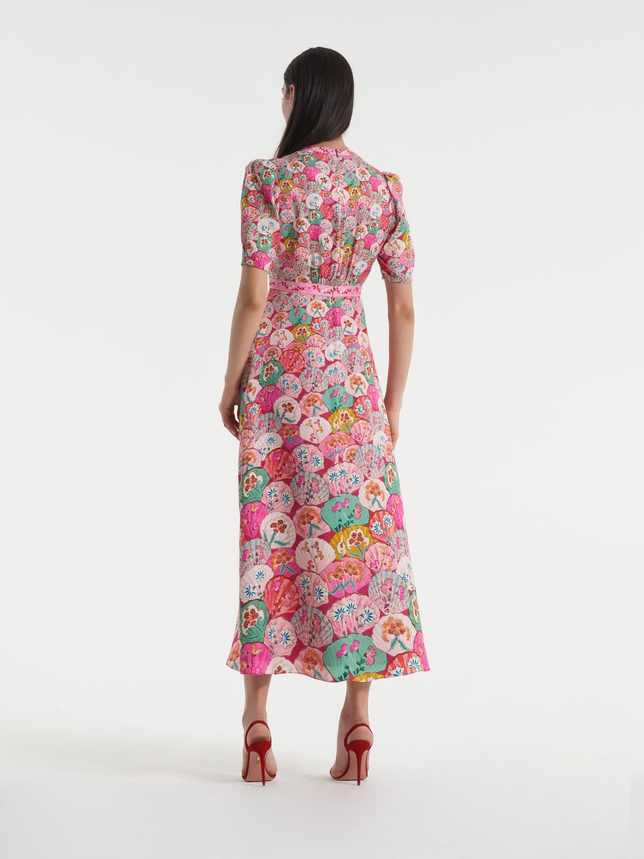 Load image into Gallery viewer, Tabitha Dress in Shell Gradient