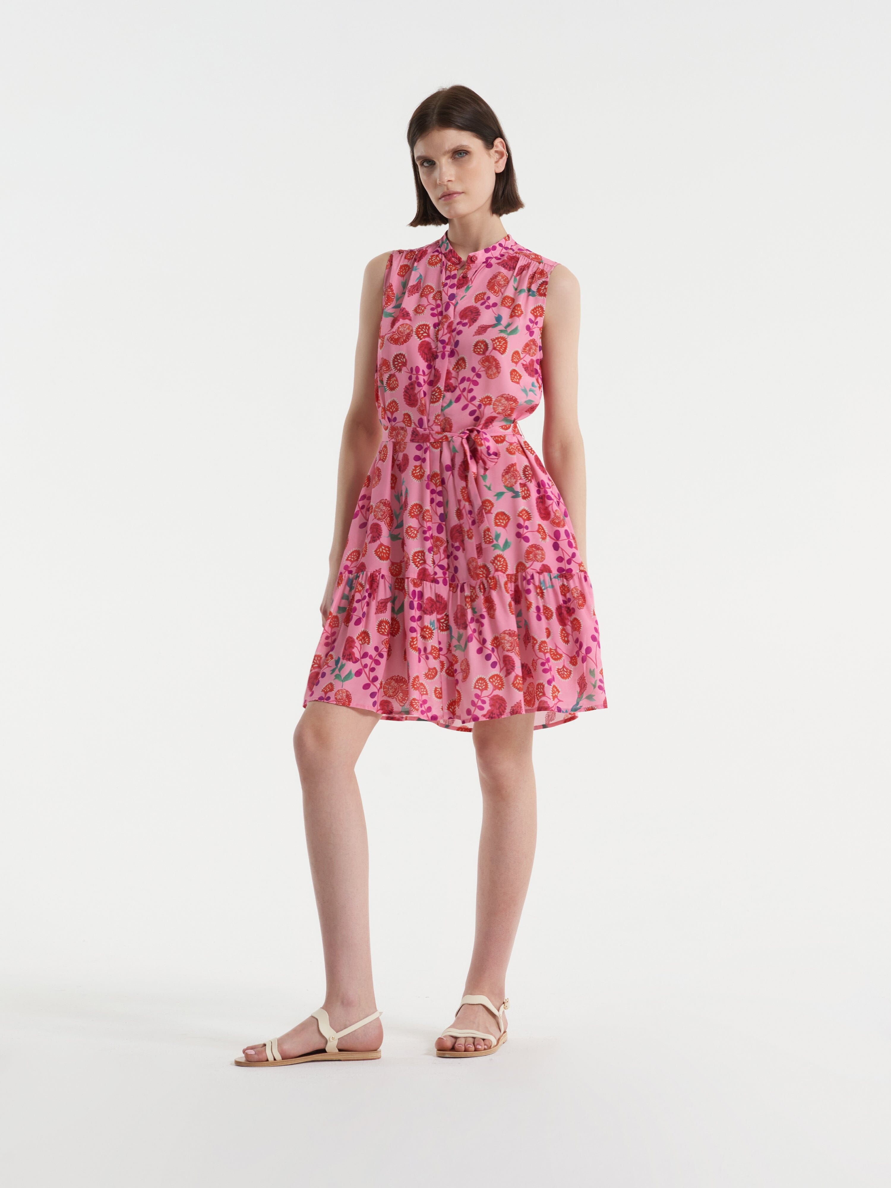 Tilly Dress in Ammonite Rose SALONI