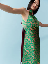 Michelle Dress in Emerald Reed