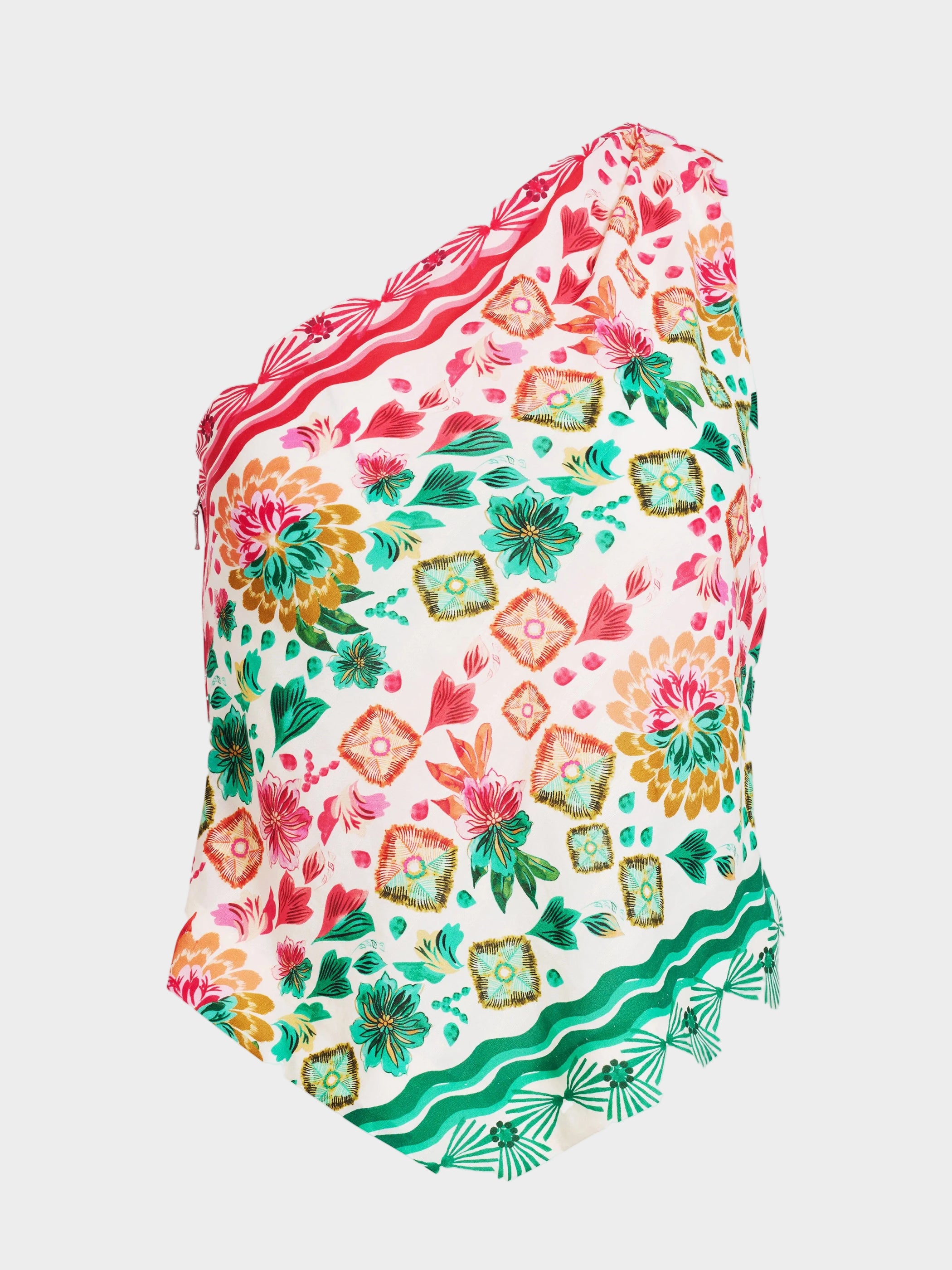 Madeline Top in Sunrise Ornamental