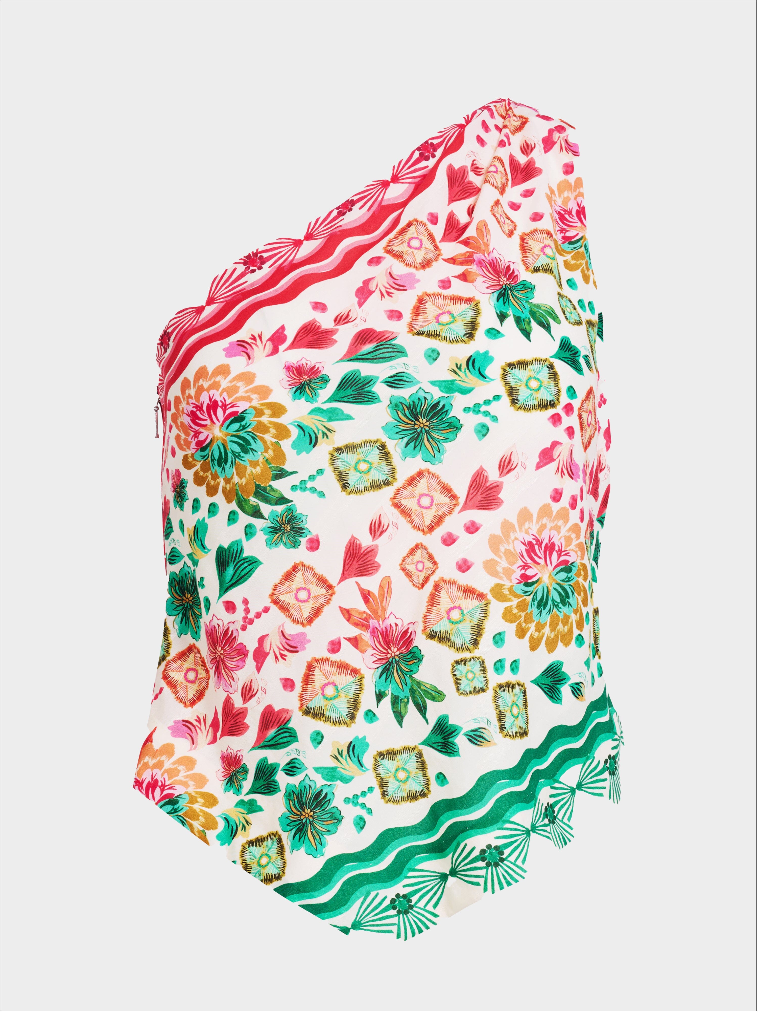 Madeline Top in Sunrise Ornamental