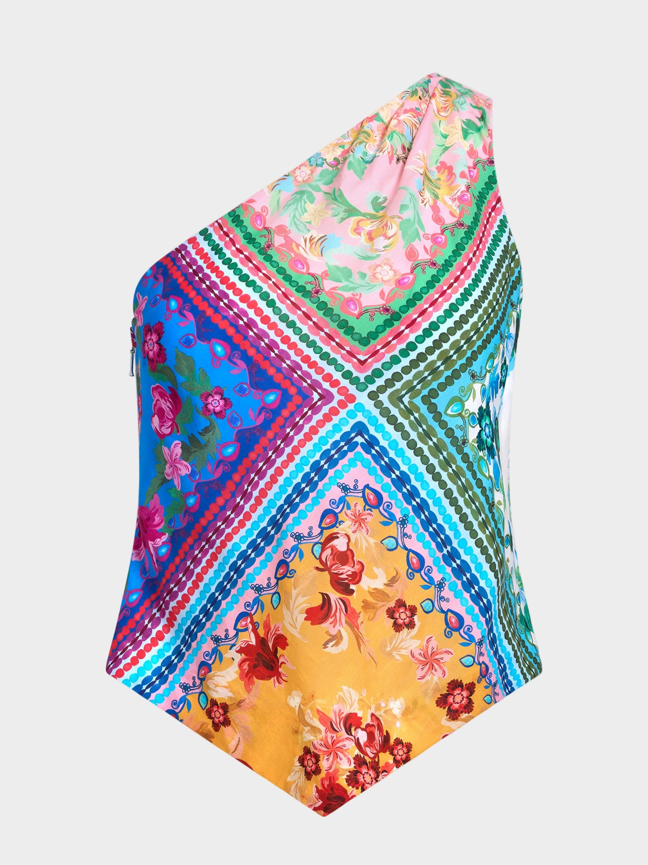 Madeline Top in Bellis Harlequin