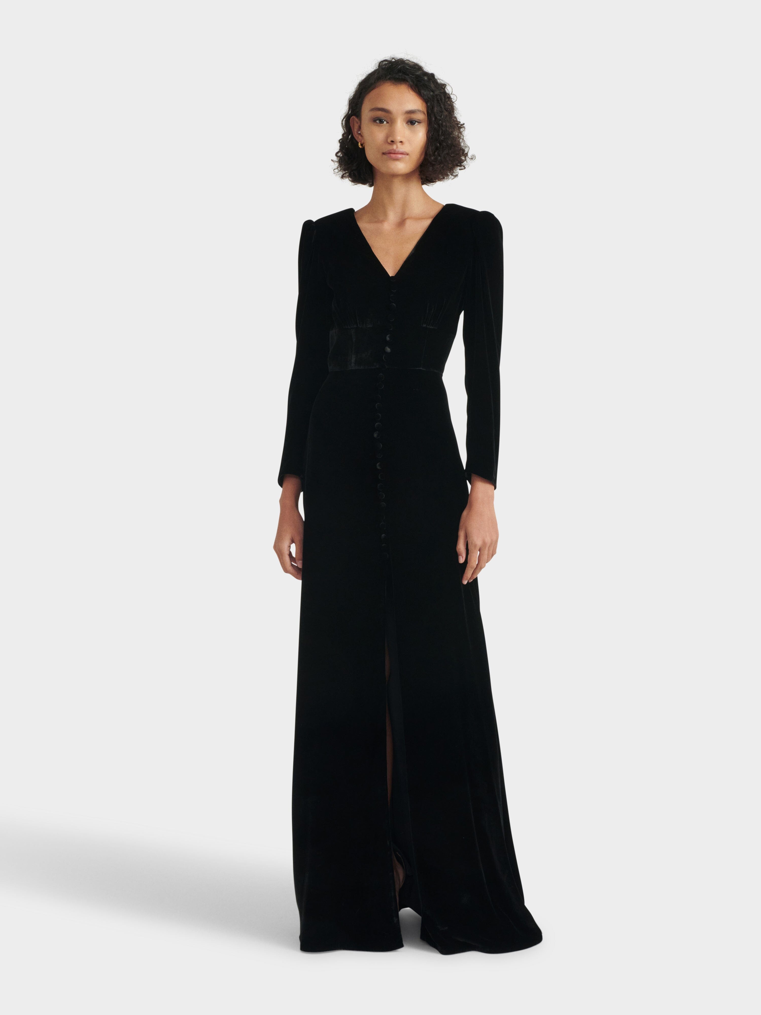 Margot B Long Dress in Black