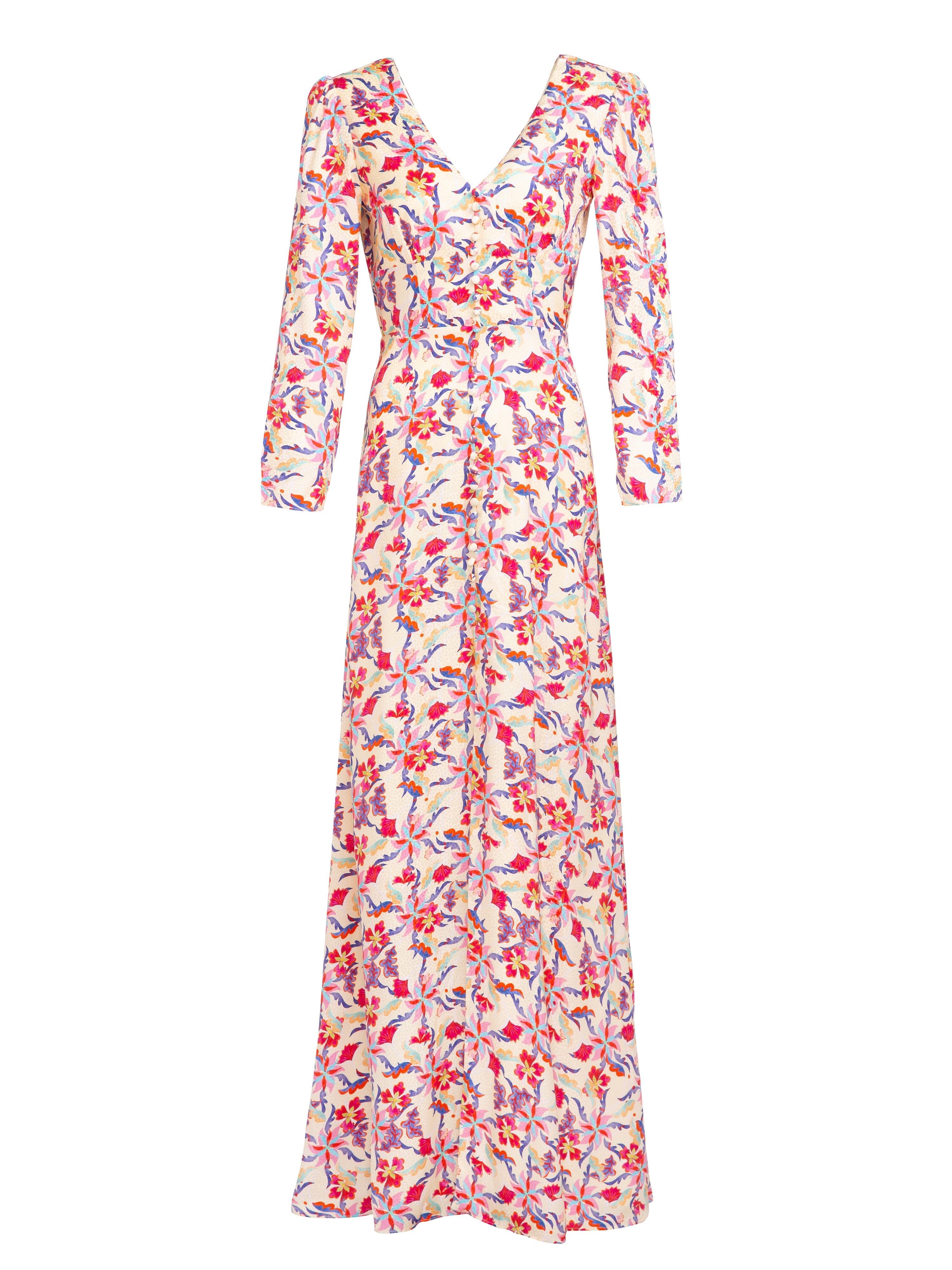 Margot B Long Dress in Freesia Bloom