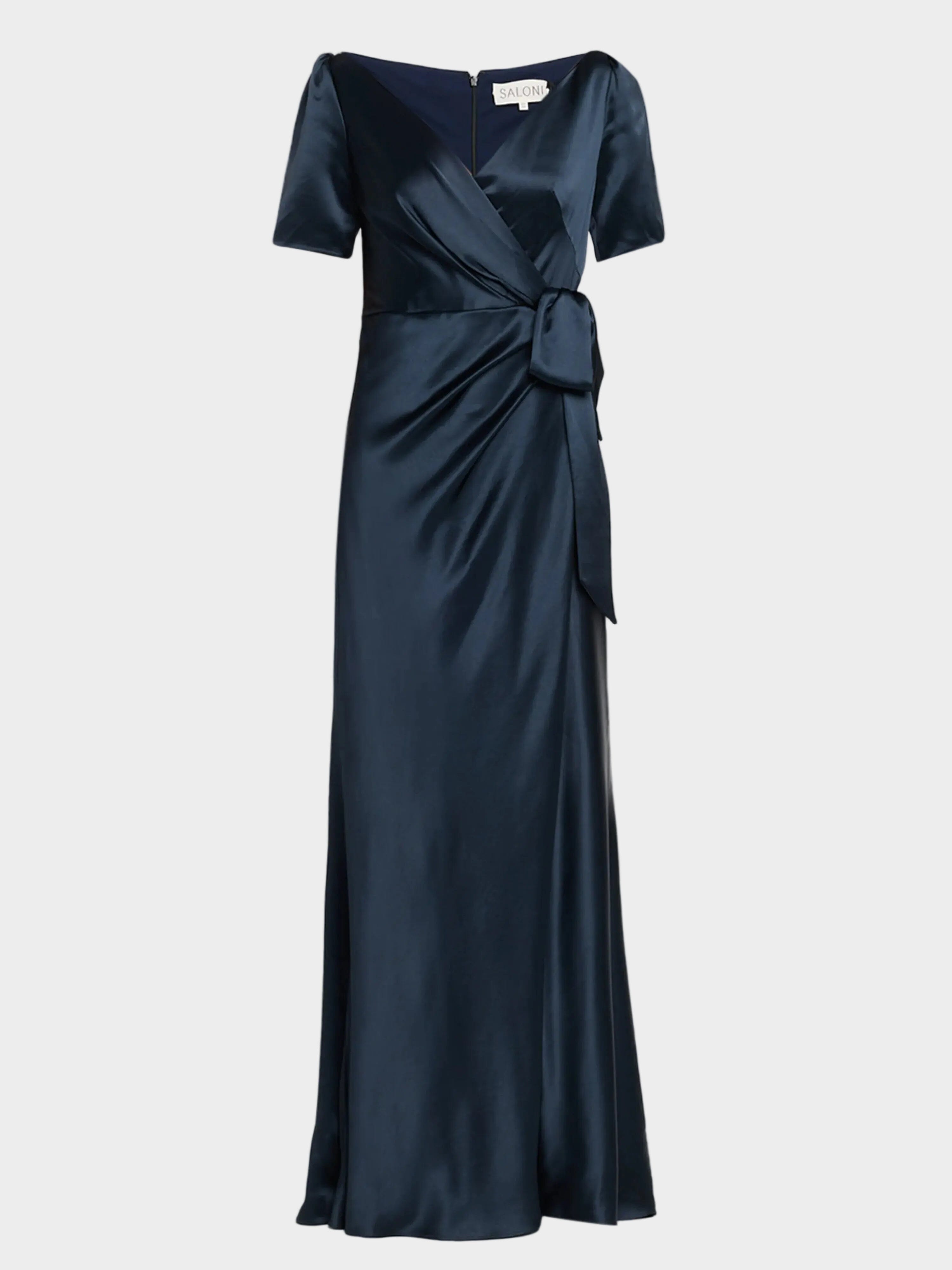 Marilyn Long Dress in Midnight