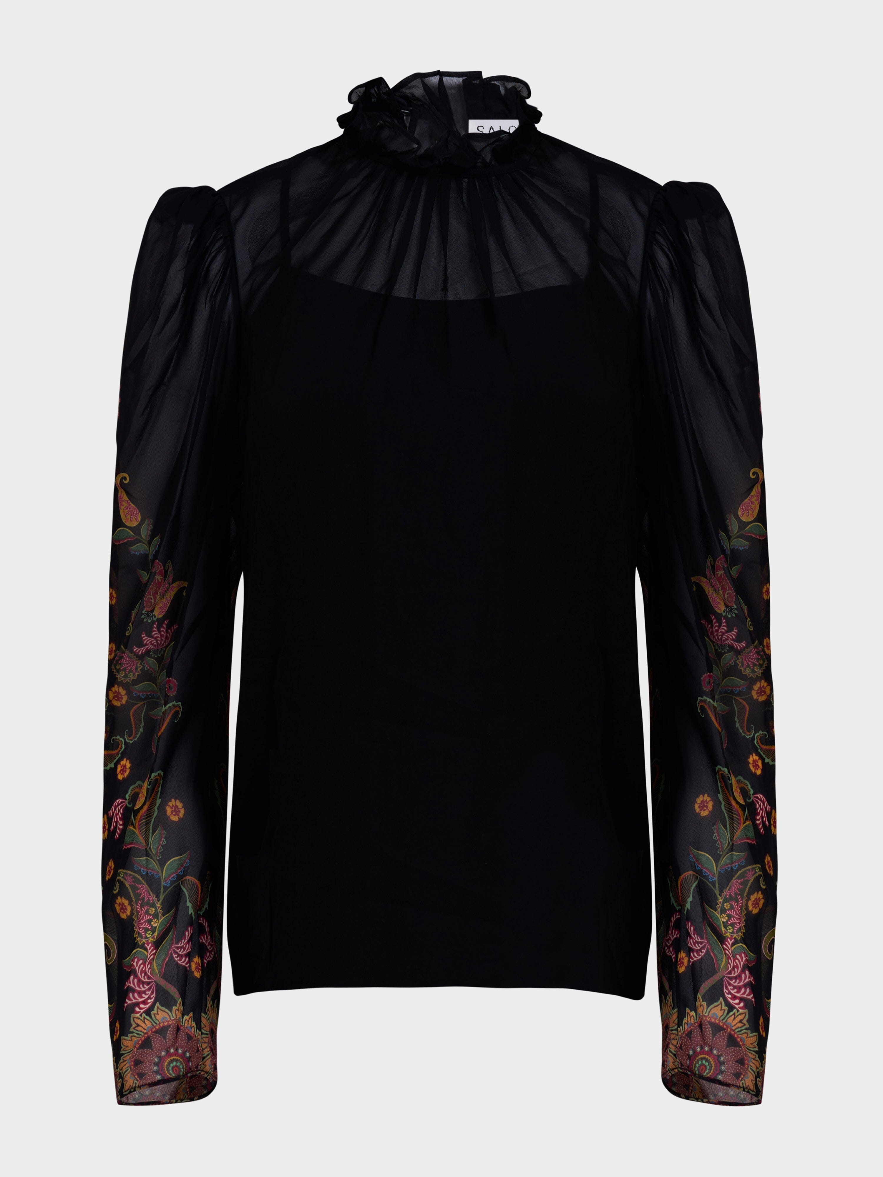 Mel B Top in Boteh Bloom