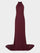 Michelle B Dress Shawl in Mahogany Burgundy