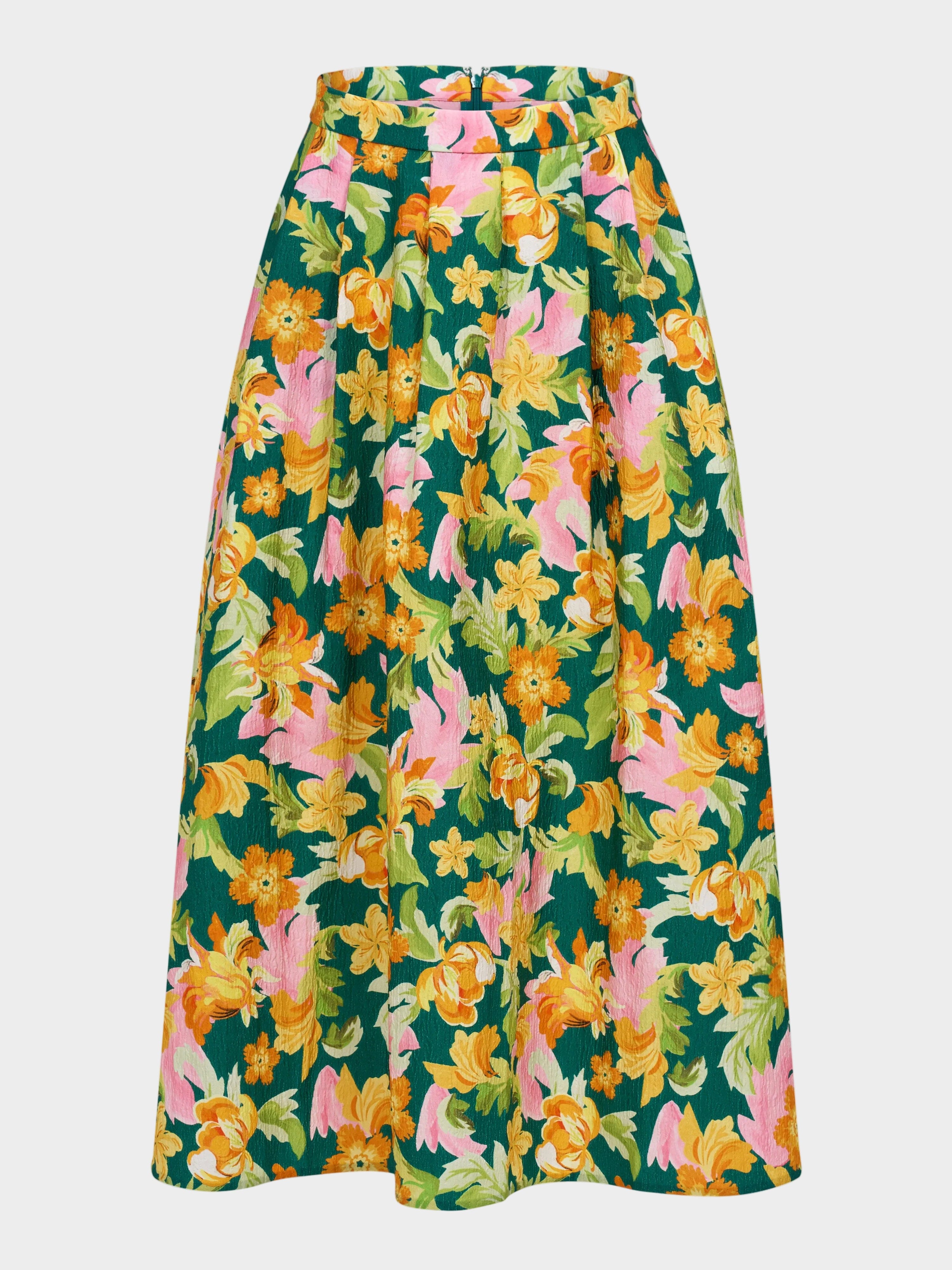 Naomi B Skirt in Bellis Tropical