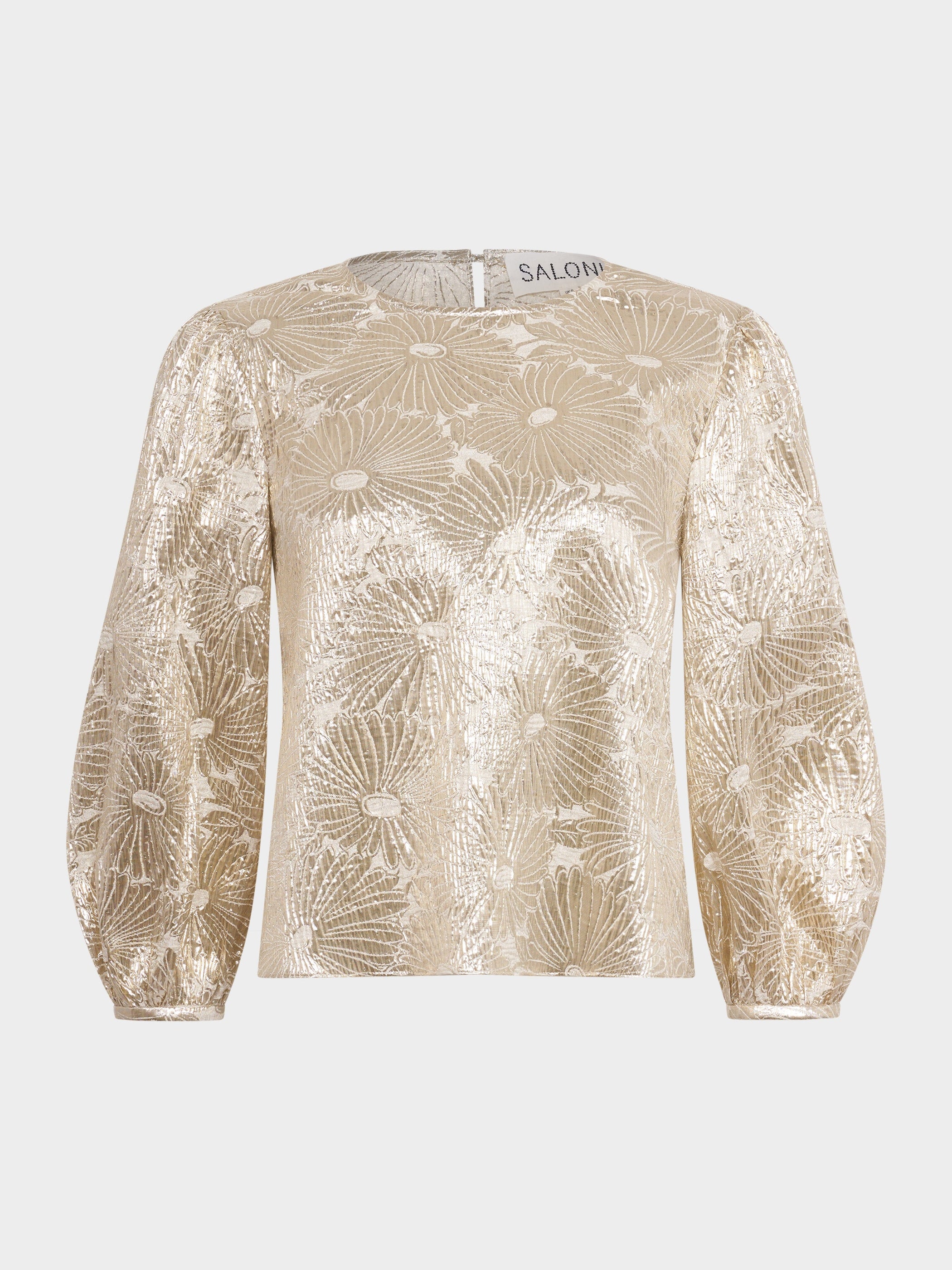 Ozzi Top In Pale Gold