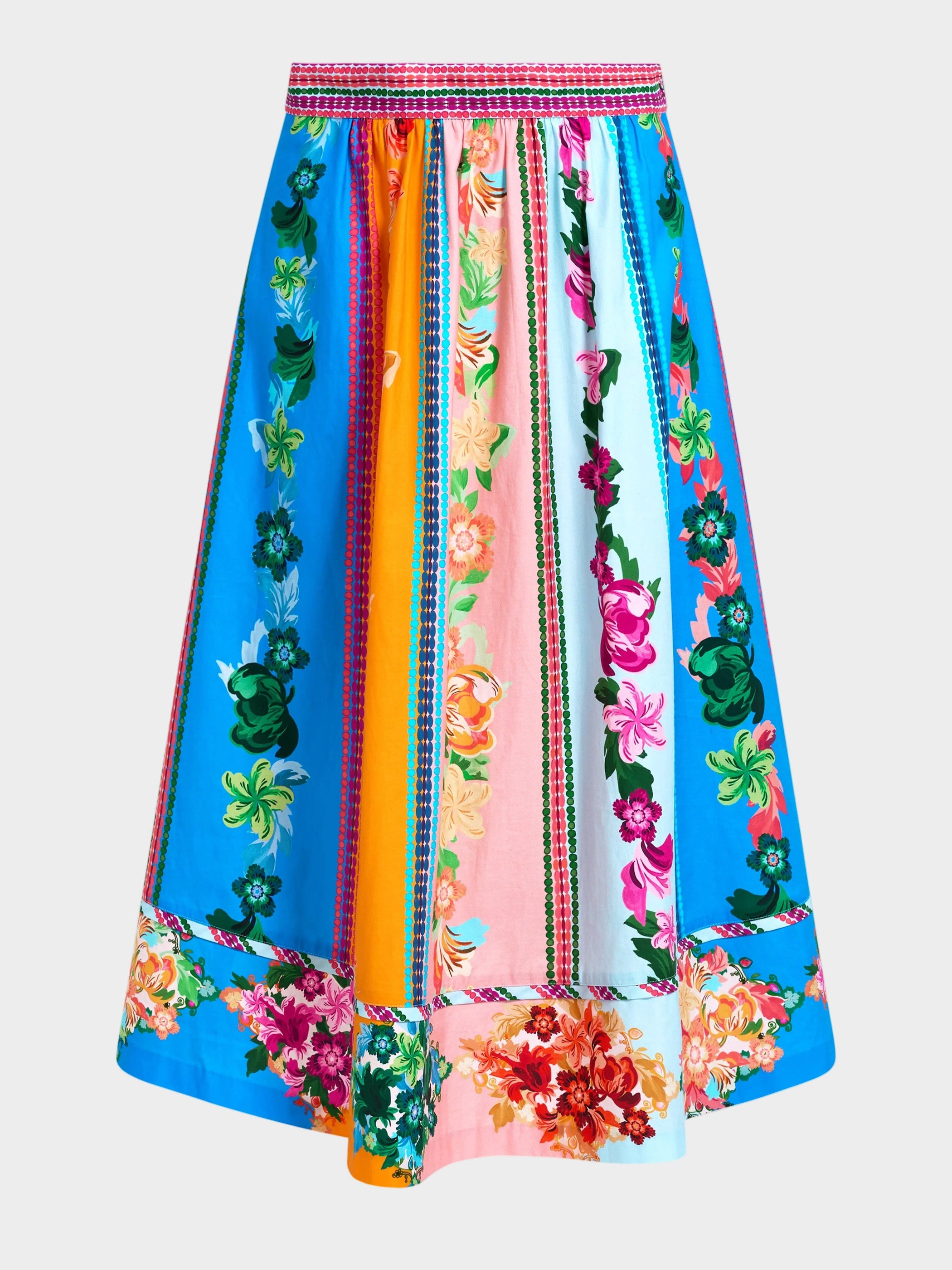 Pia Skirt in Bellis Rainbow