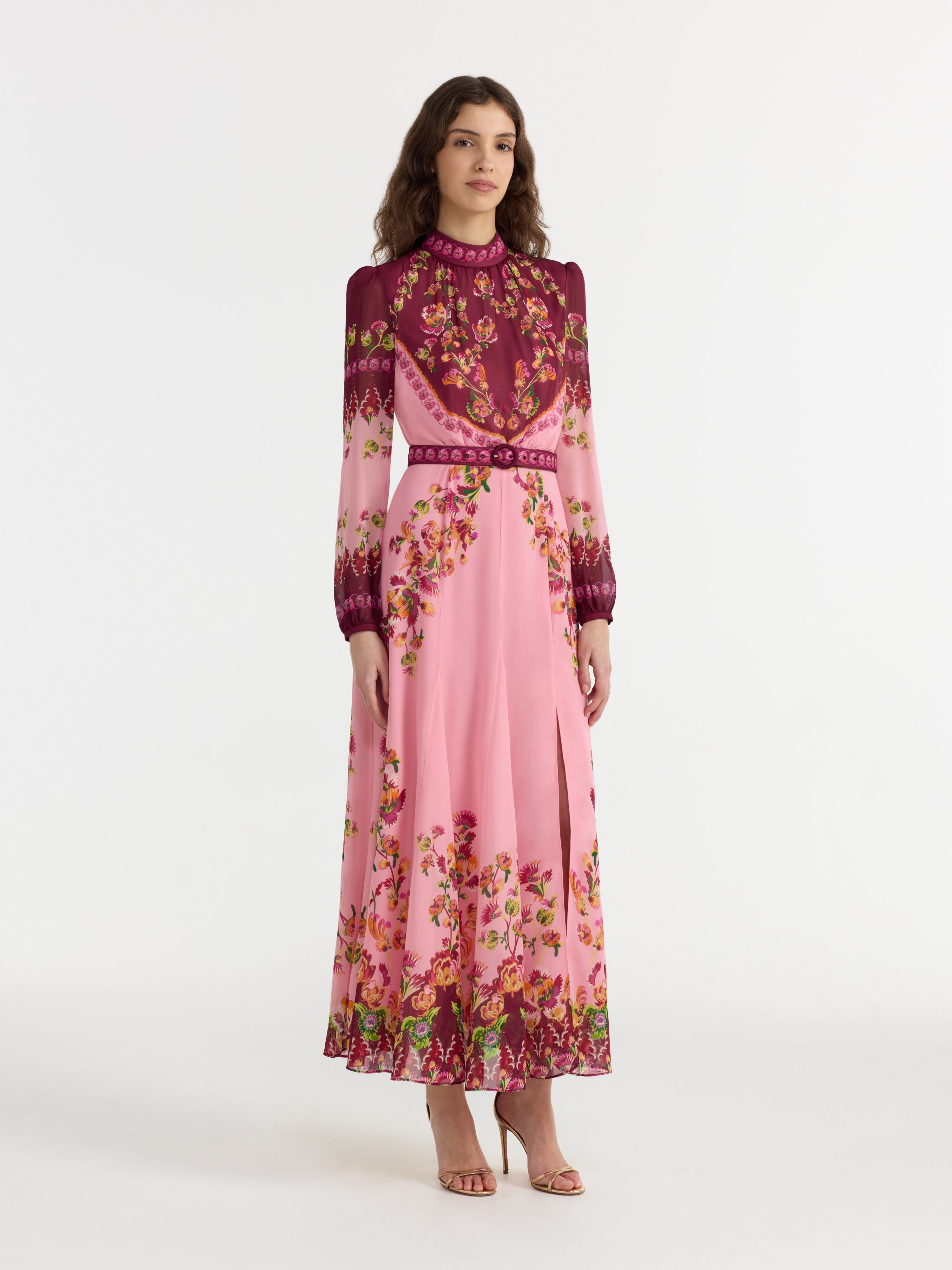 Jacqui D Dress in Saffier Blush
