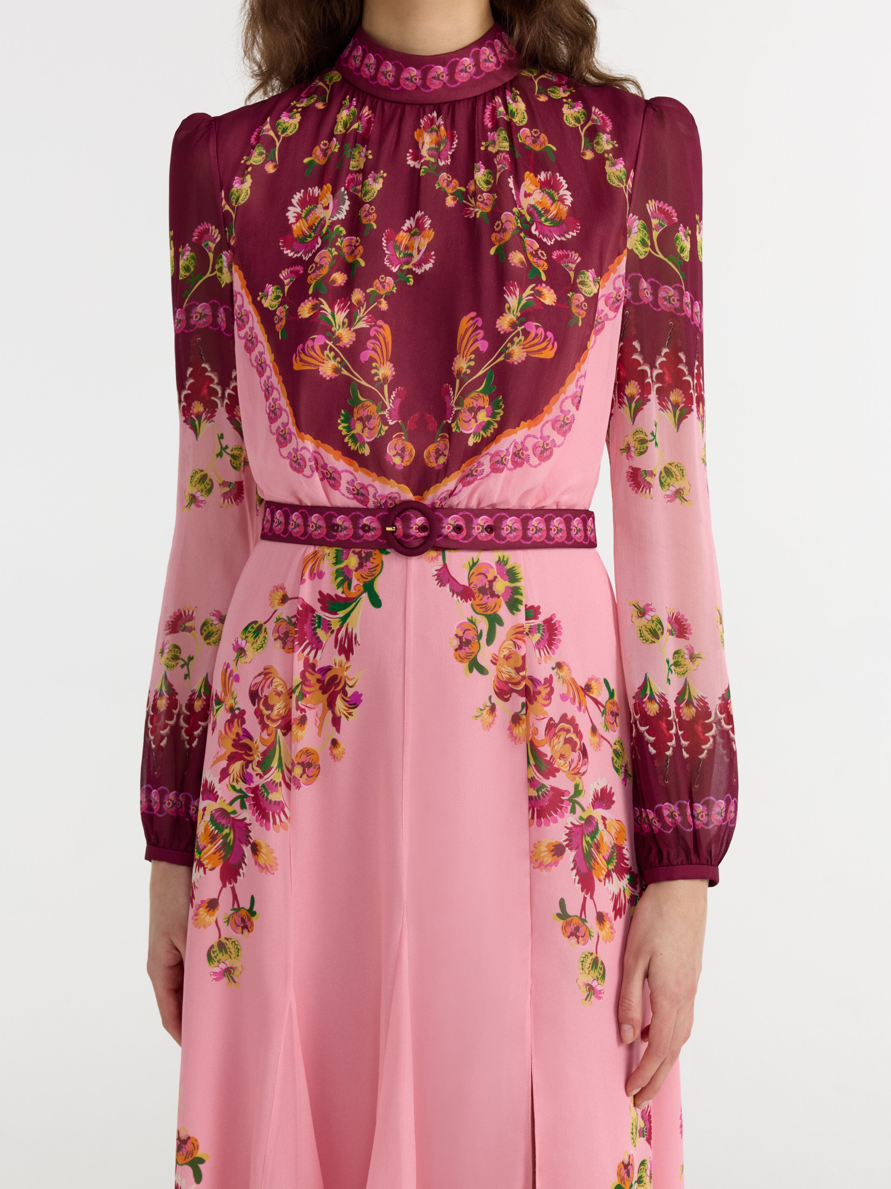 Jacqui D Dress in Saffier Blush