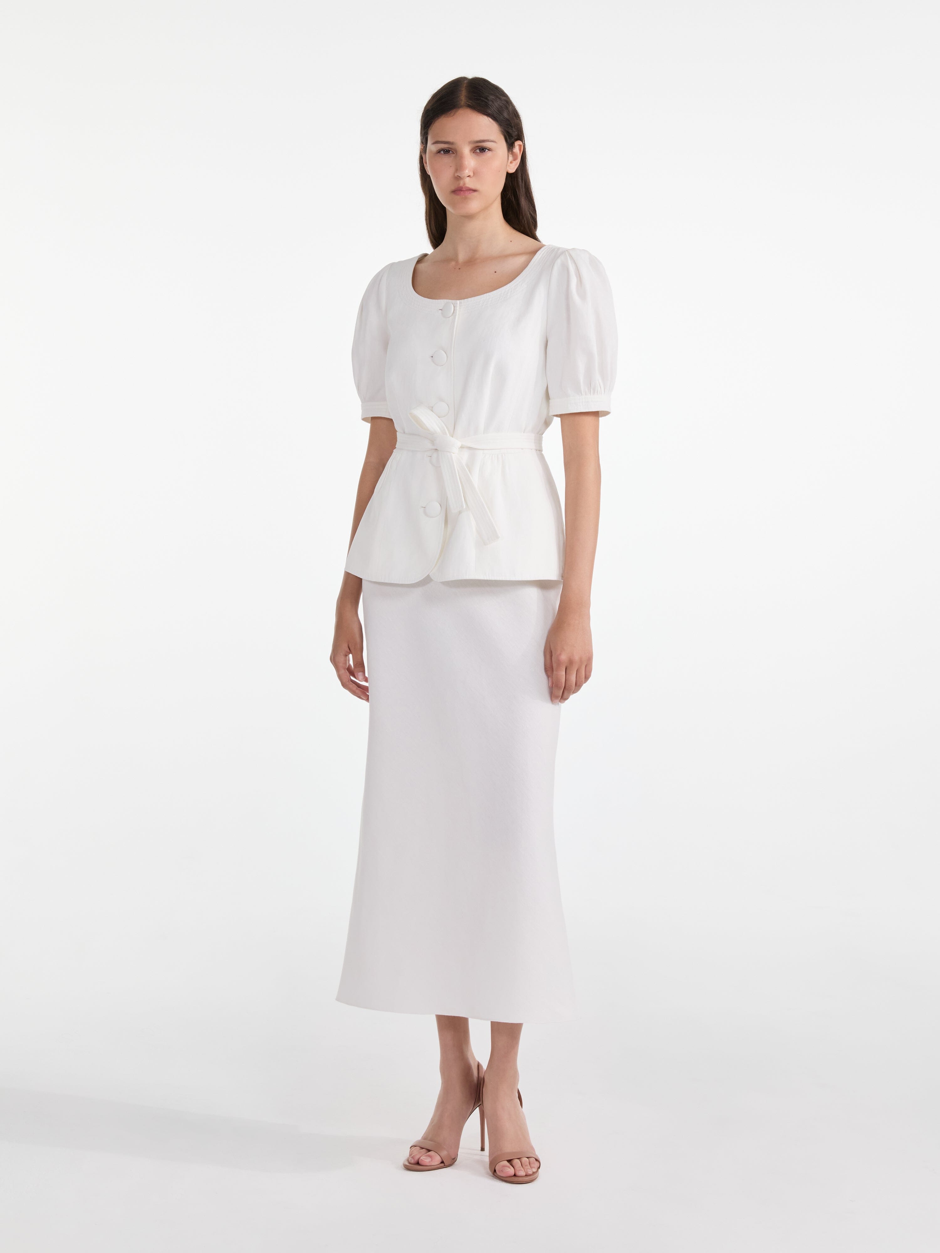Blanca Jacket in Ivory